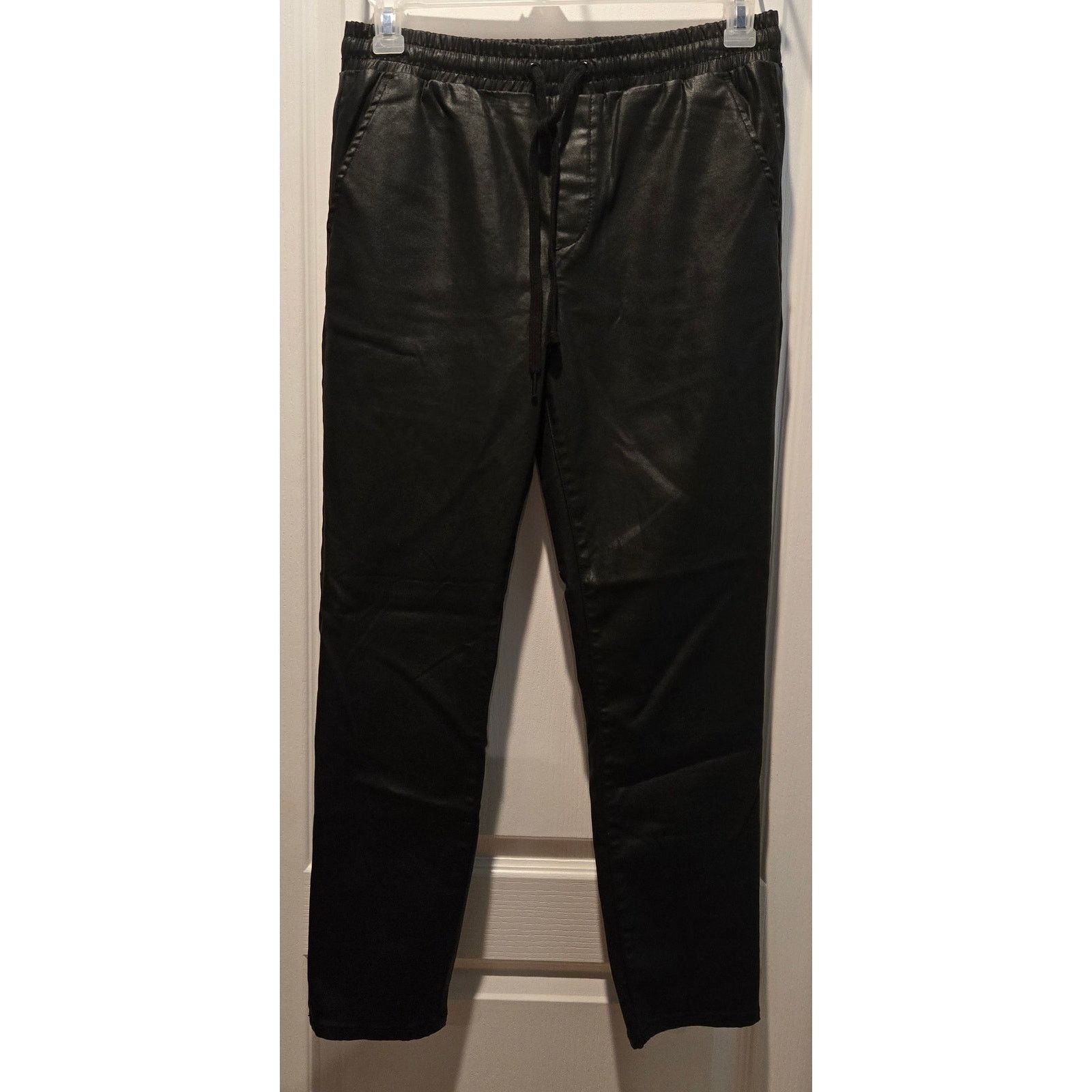 Sanctuary Sanctuary faux leather casual pant with drawstring waist L Size 30" / US 8 / IT 44 - 1 Thumbnail