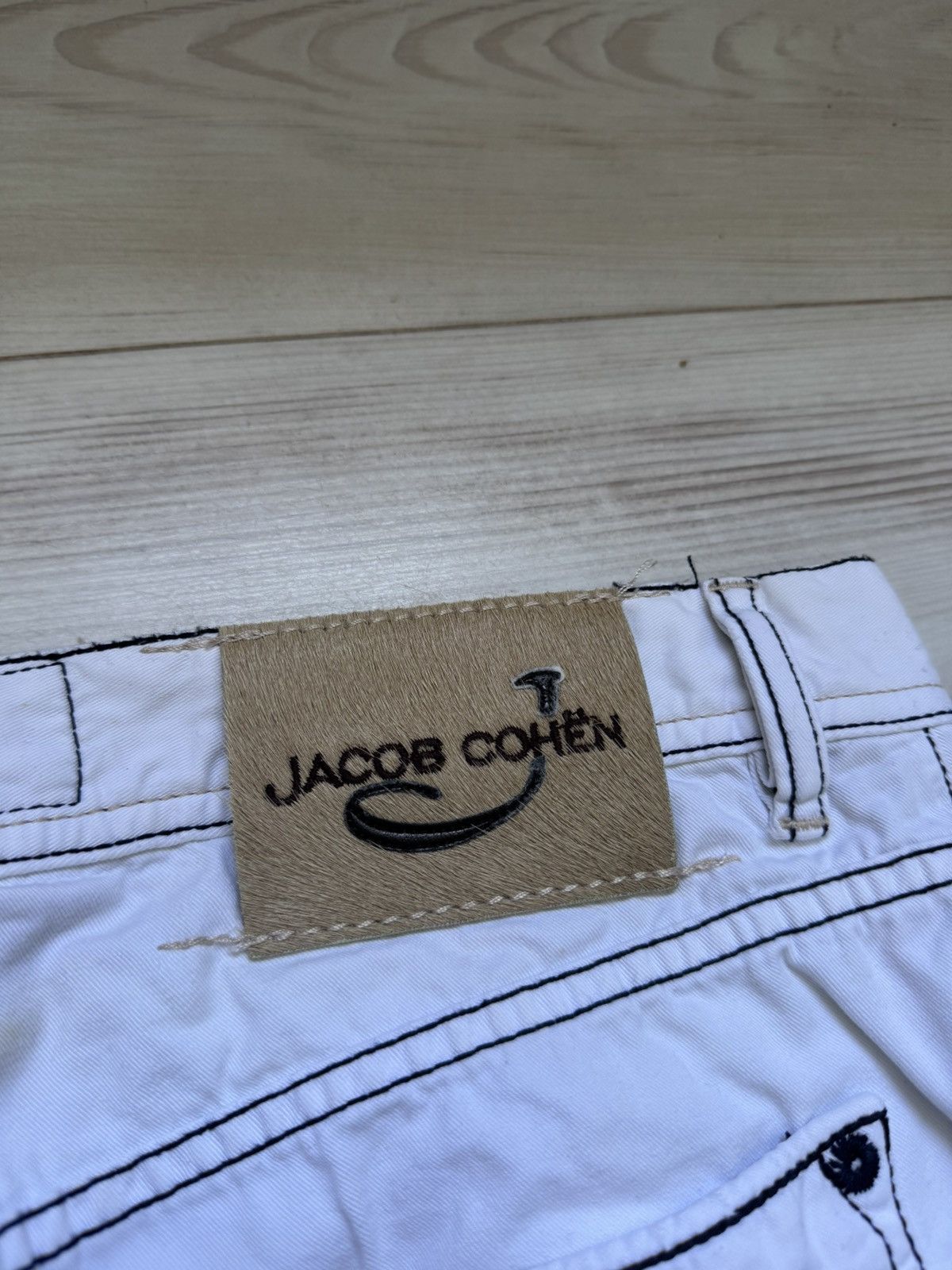 Designer × Jacob Cohen Jacob Cohen denim white jeans made in Italy Luxury designer Size US 36 / EU 52 - 18 Thumbnail