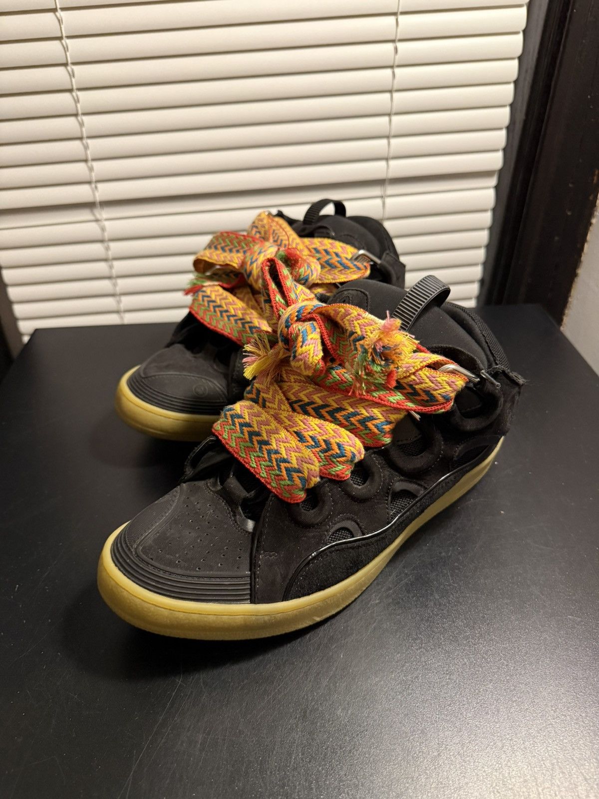 Lanvin Lanvin Curb Sneakers “Black Gum” Size 10 / 43 EU Size US 10 / EU 43 - 15 Thumbnail