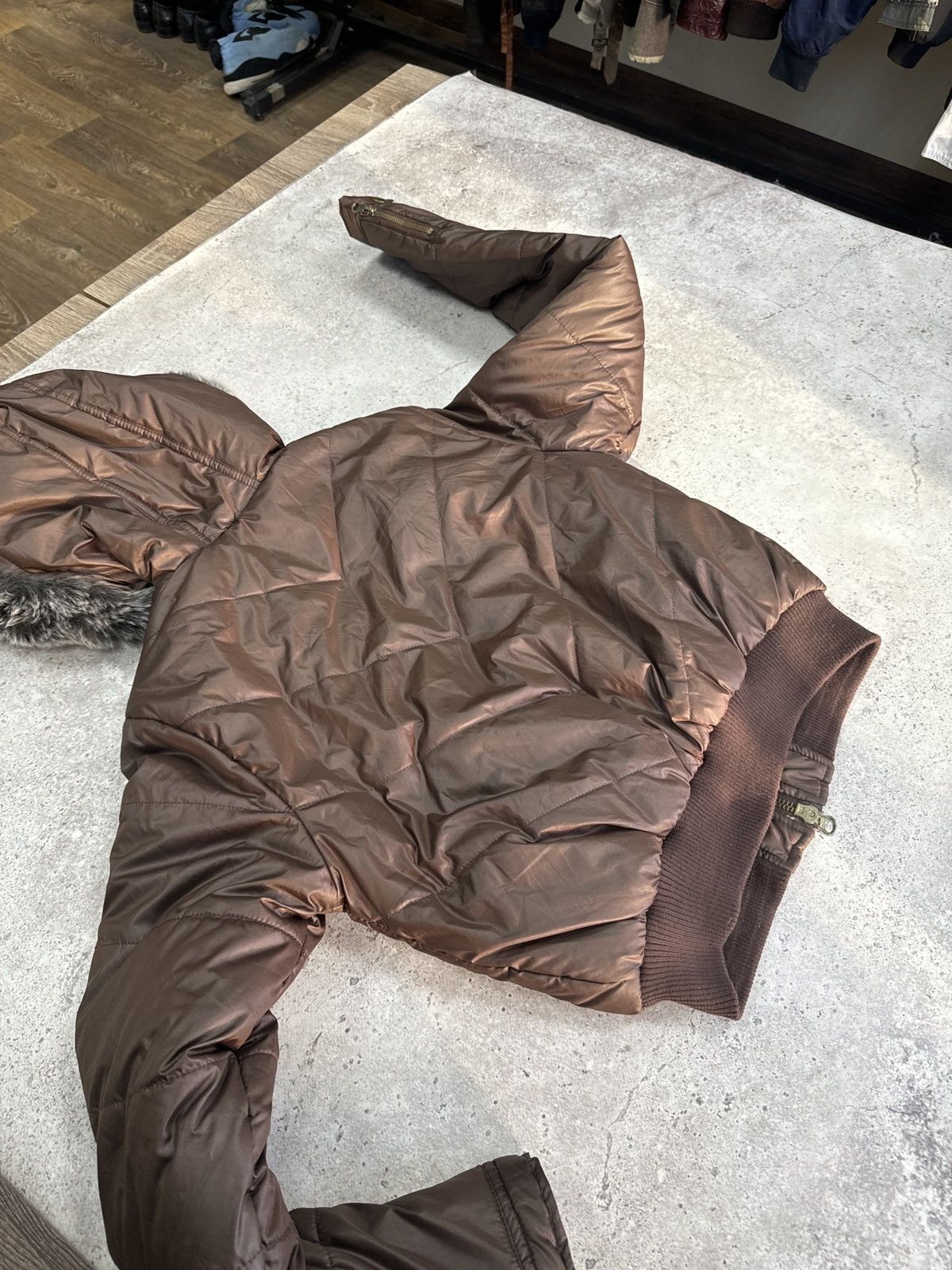 Hysteric Glamour Vintage Multi-zip Fur Hood Hysteric Glamour Style Bomber Size US S / EU 44-46 / 1 - 7 Thumbnail