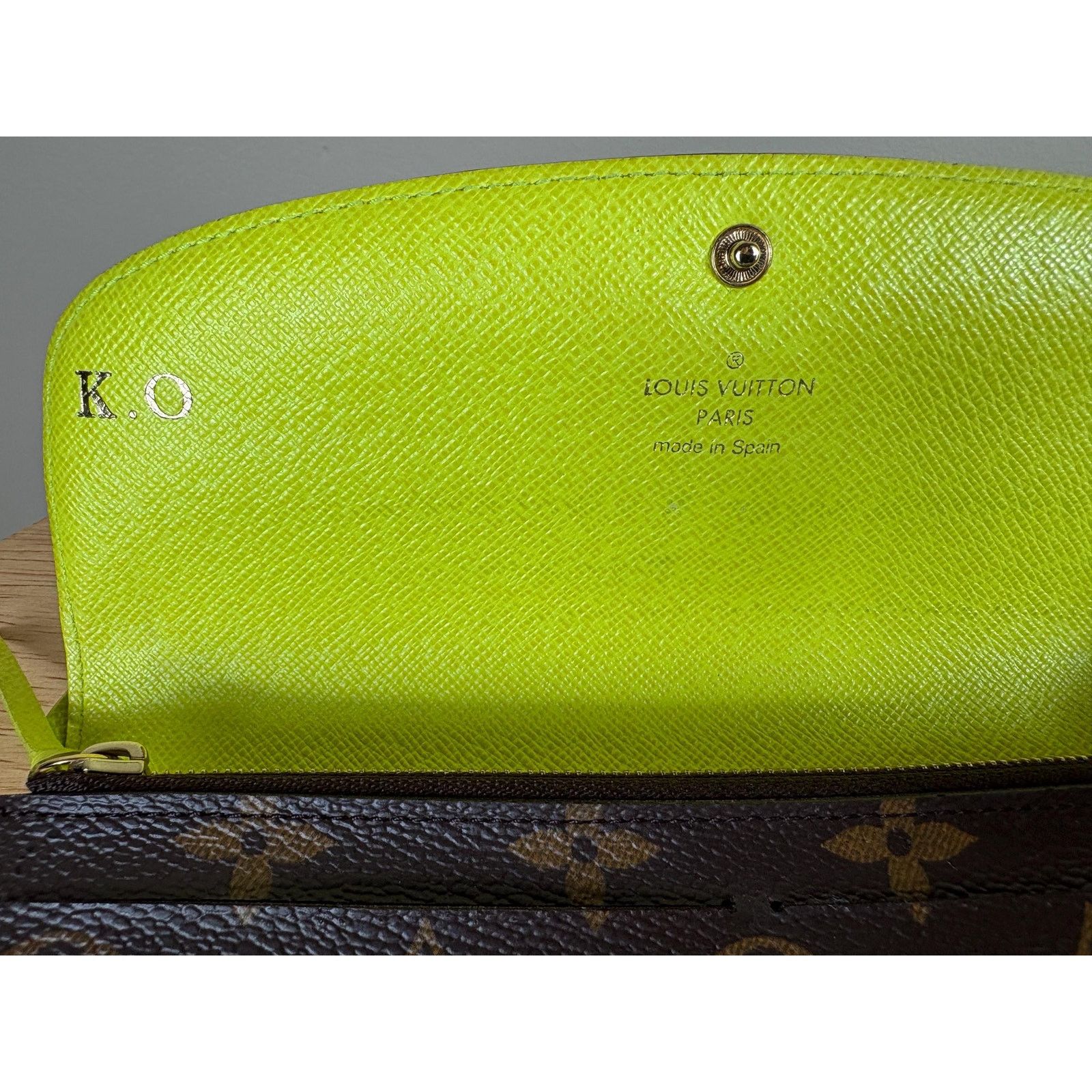 Louis Vuitton Authentic Louis Vuitton Monogram Emilie Long Bifold Wallet Size ONE SIZE - 8 Thumbnail