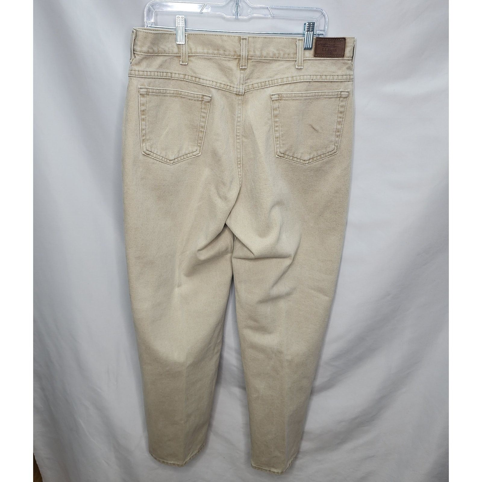 L.L. Bean L.L. Bean Men's Double L Relaxed Fit Cotton Jeans Size US 36 / EU 52 - 2 Thumbnail