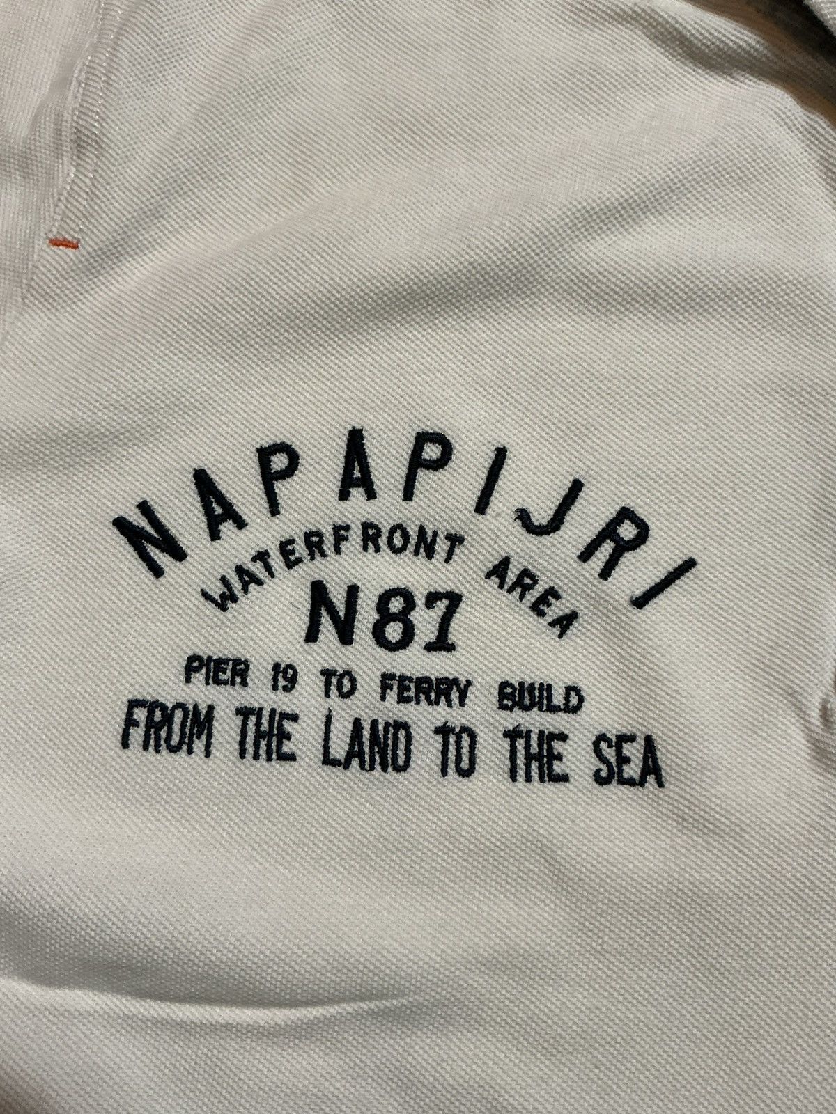 Napapijri Napapijri Waterfront Area Land To The Sea N87 S/S Polo Shirt Size US L / EU 52-54 / 3 - 5 Thumbnail