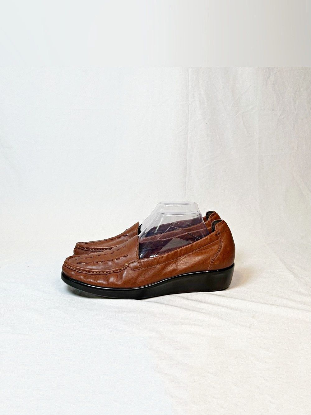 SAS SAS Womens Slim Chestnut Weave Slip-On Loafers~11~ Size US 11 / IT 41 - 4 Thumbnail