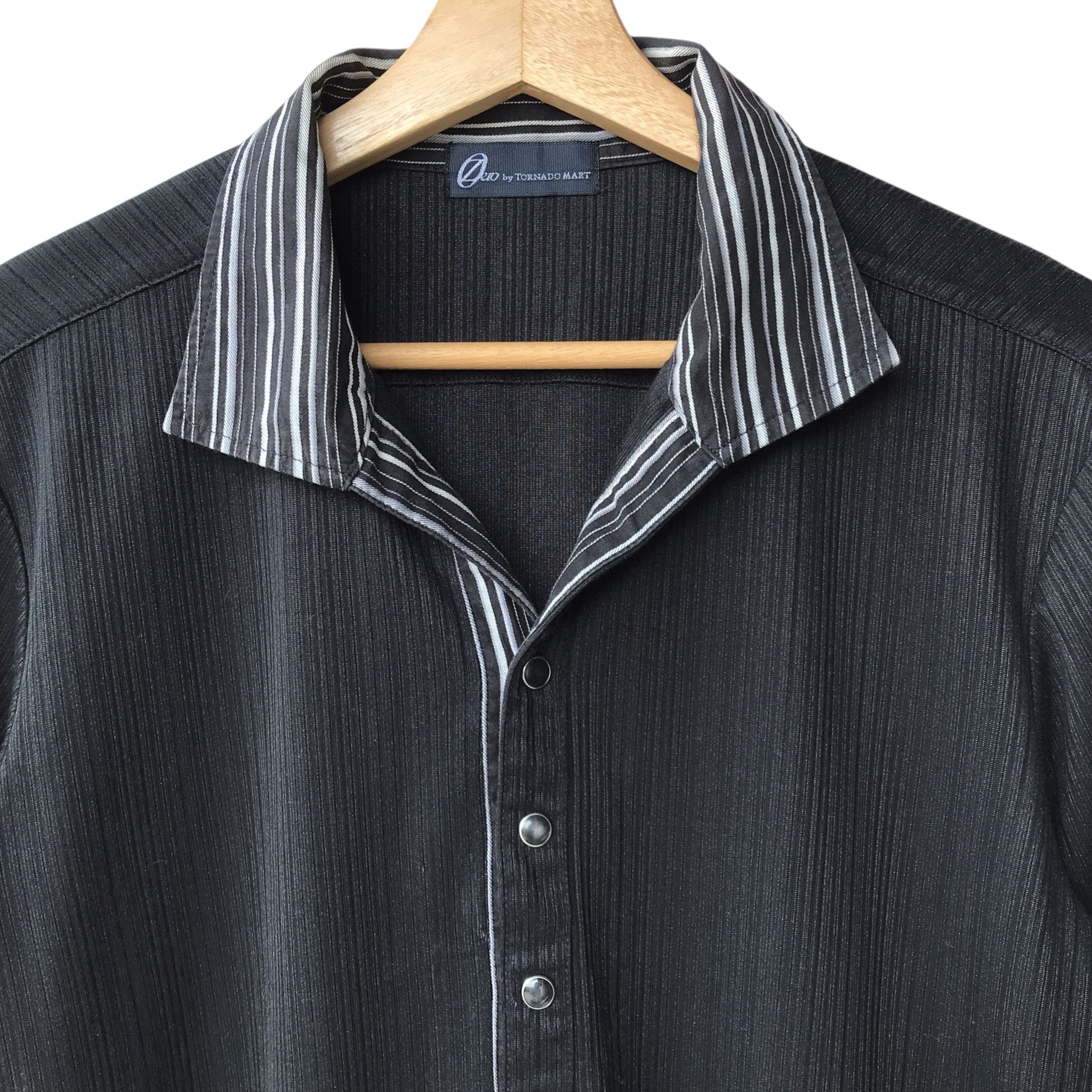 Japanese Brand × Tornado Mart Zero By Tornado Mart Japan Cotton Poly Open Collar Polo Tee Size US L / EU 52-54 / 3 - 3 Thumbnail