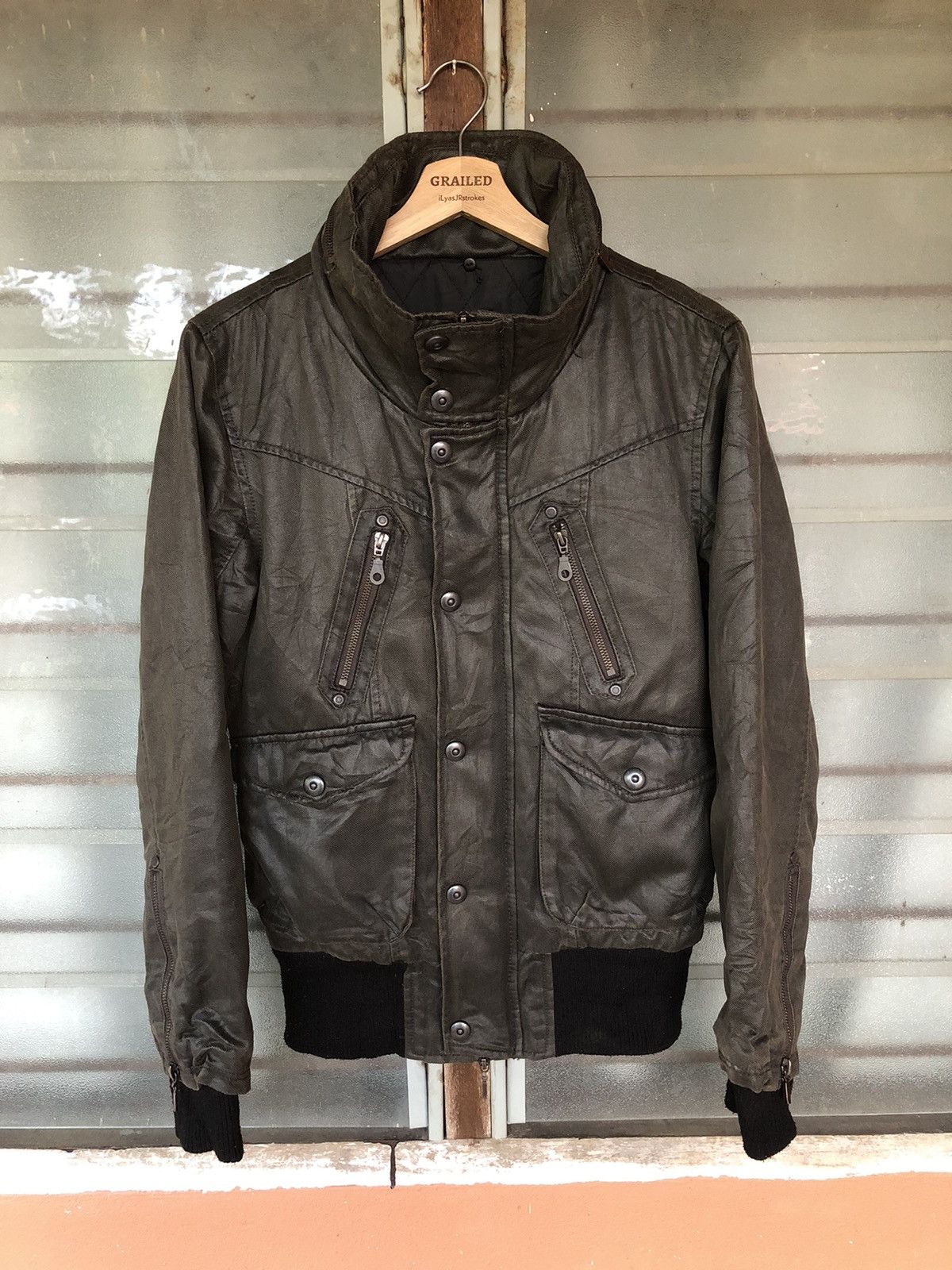 Japanese Brand Vintage Rustenburg Japanese Punk Style Hoodie Jacket GOA Size US M / EU 48-50 / 2 - 1 Thumbnail