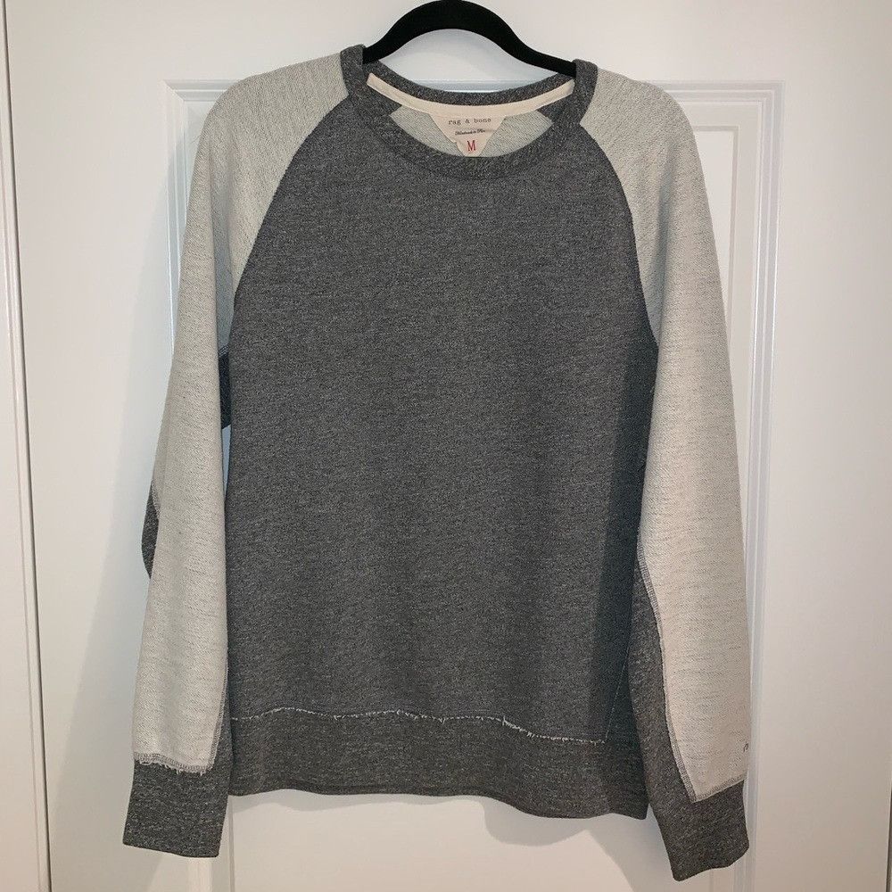 Rag & Bone Rag & Bone Terry Colorblock Crewneck Sweatshirt Size US M / EU 48-50 / 2 - 3 Thumbnail