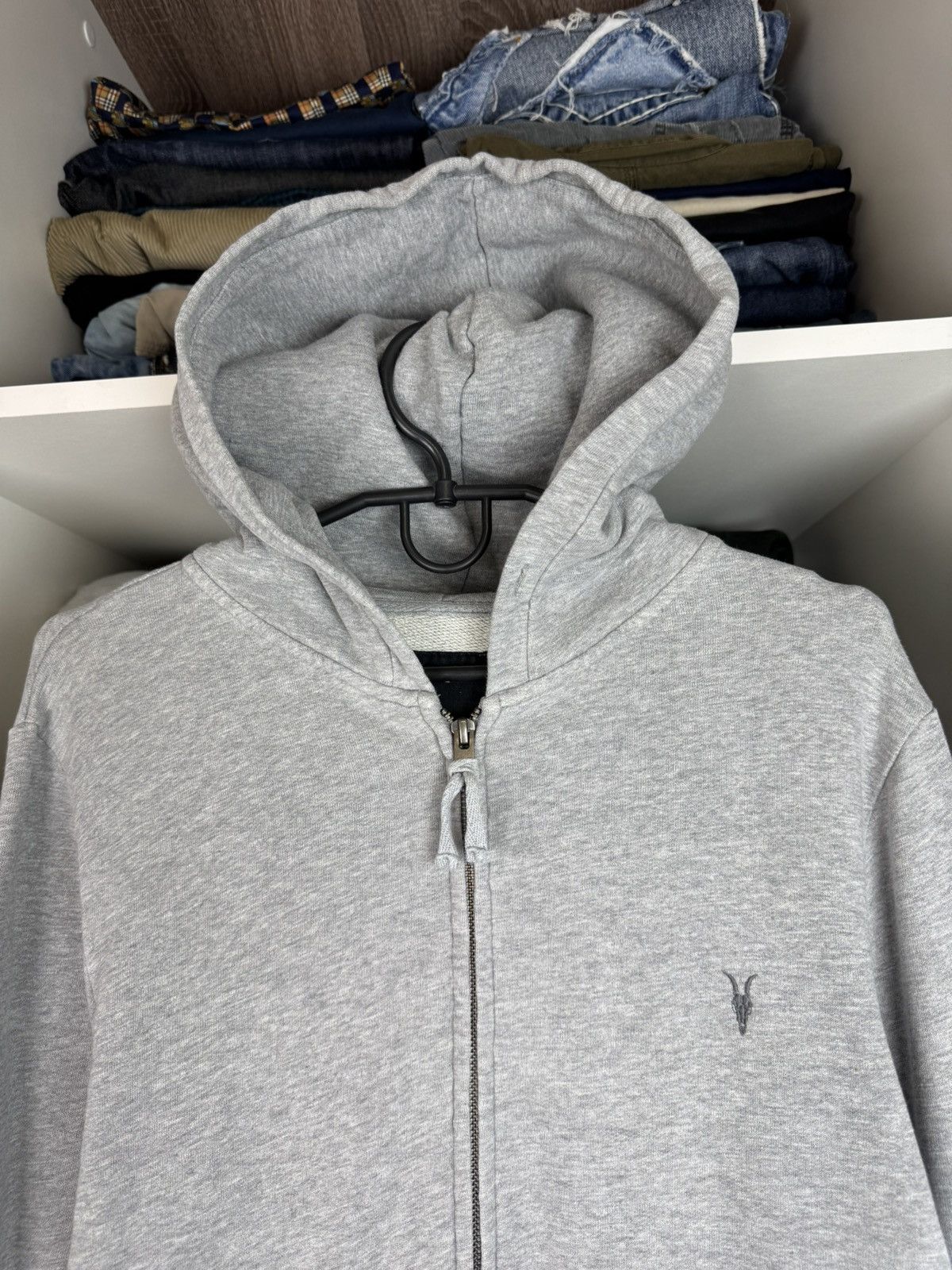 Allsaints Allsaints Wilde Zip Hoodie Size US M / EU 48-50 / 2 - 2 Thumbnail