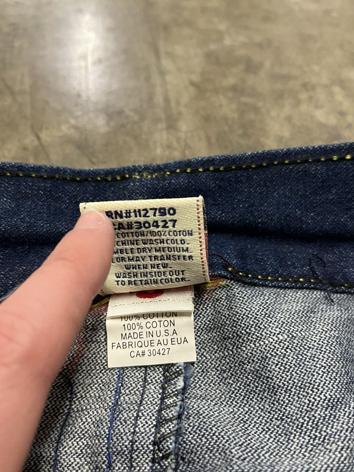 True Religion × Vintage True religion Billy super T vintage baggy fit denim rare Size US 36 / EU 52 - 14 Thumbnail