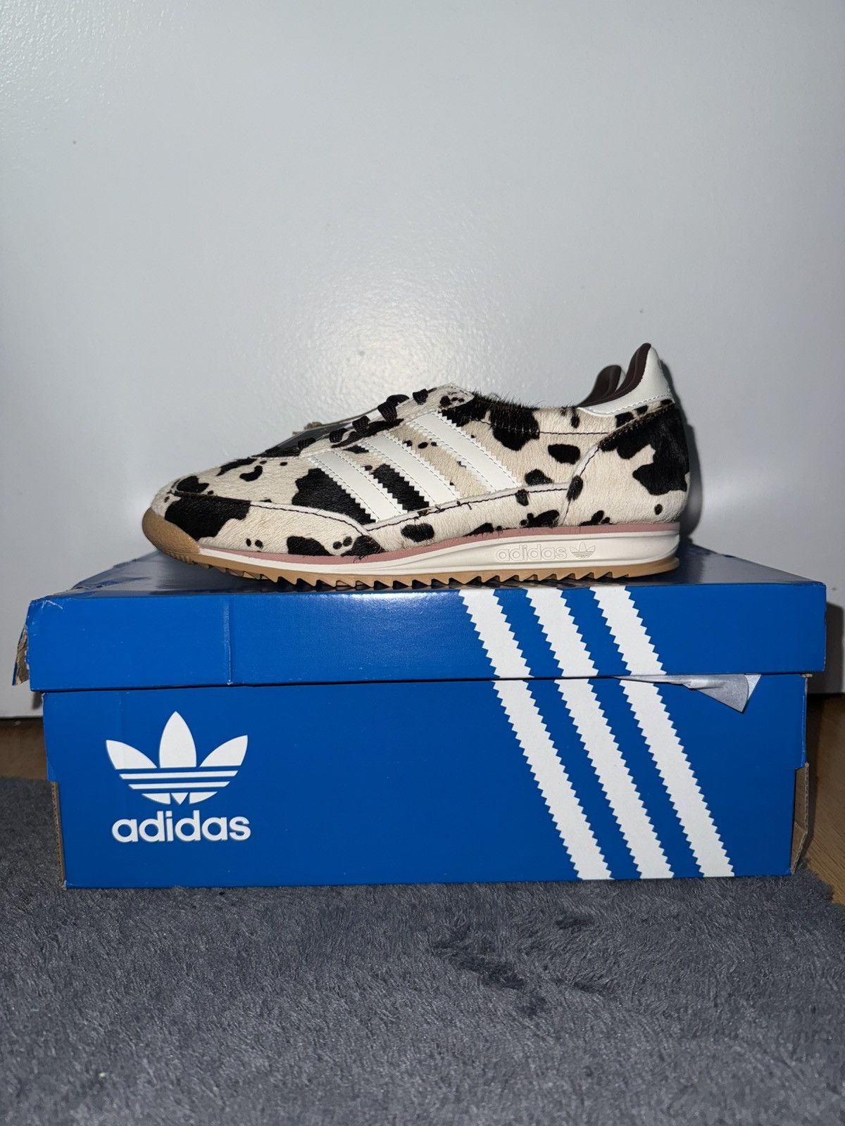 Adidas Adidas SL72 OG Cow print Size US 5 / IT 35 - 1 Thumbnail