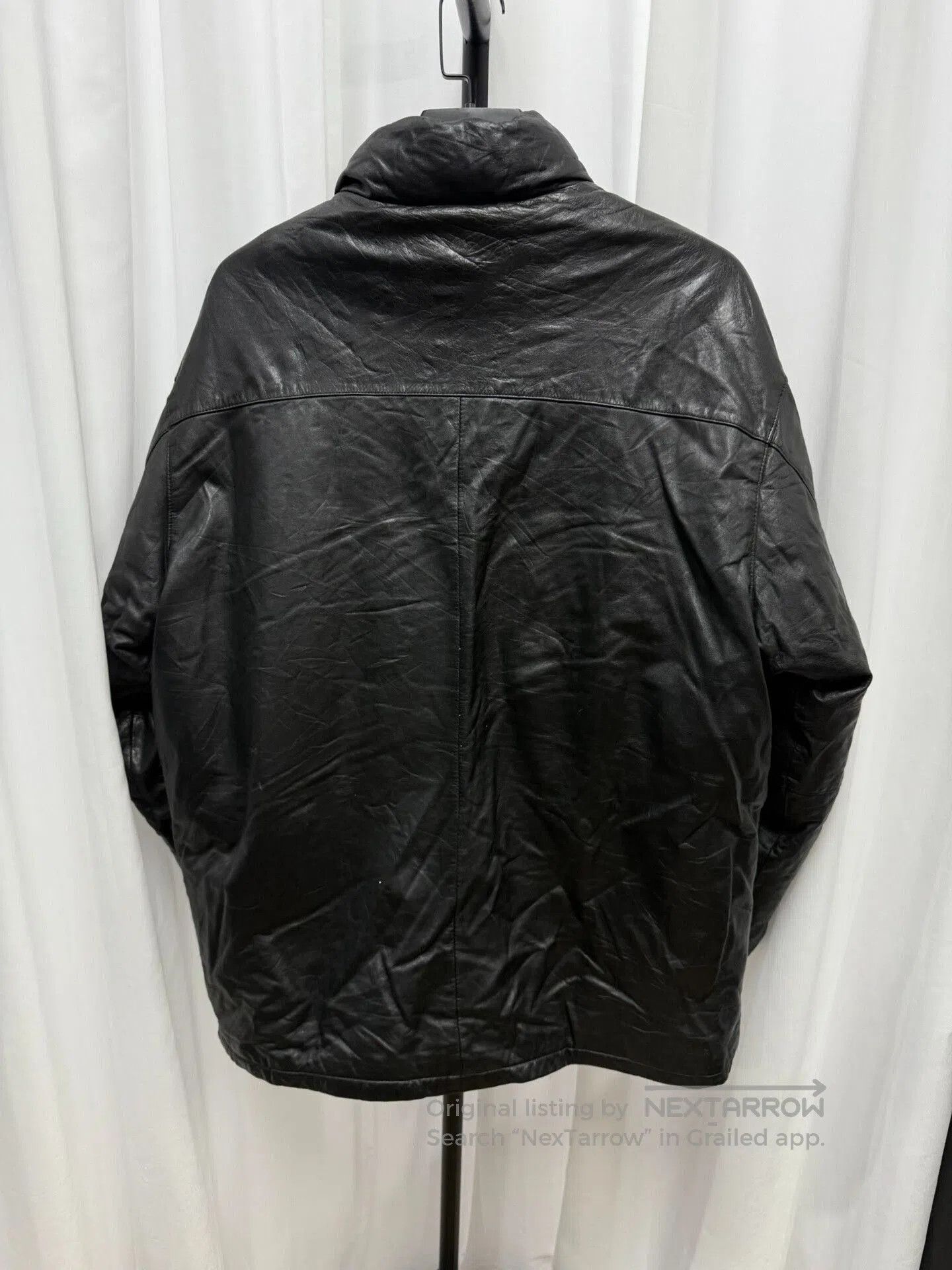 Yohji Yamamoto yohji yamamoto leather down jacket M size. Size US M / EU 48-50 / 2 - 3 Thumbnail