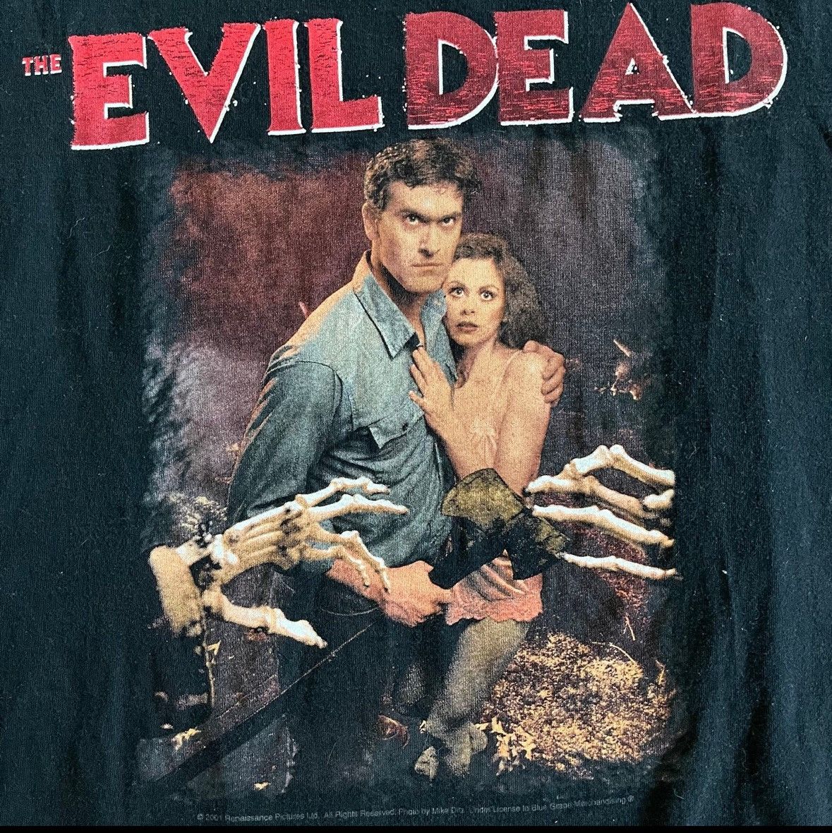 Vintage The evil dead movie shirt Size US XXL / EU 58 / 5 - 2 Thumbnail