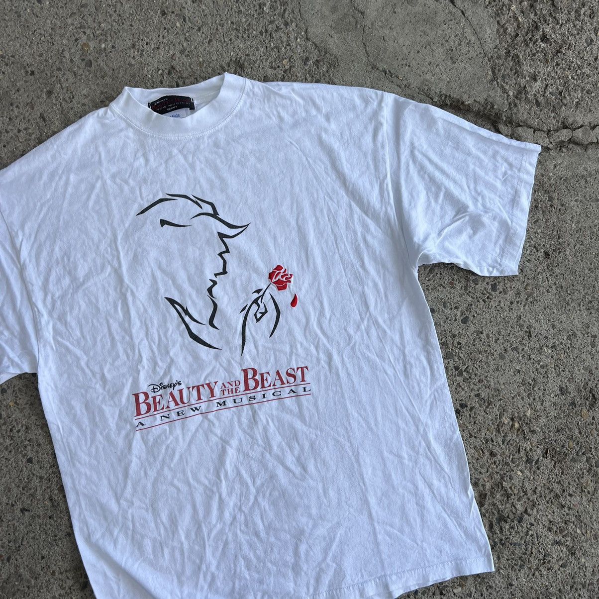 Cartoon Network × Japanese Brand × Vintage Vintage Beauty and The Beast t shirt /Anime Akira Naruto Size US M / EU 48-50 / 2 - 4 Thumbnail
