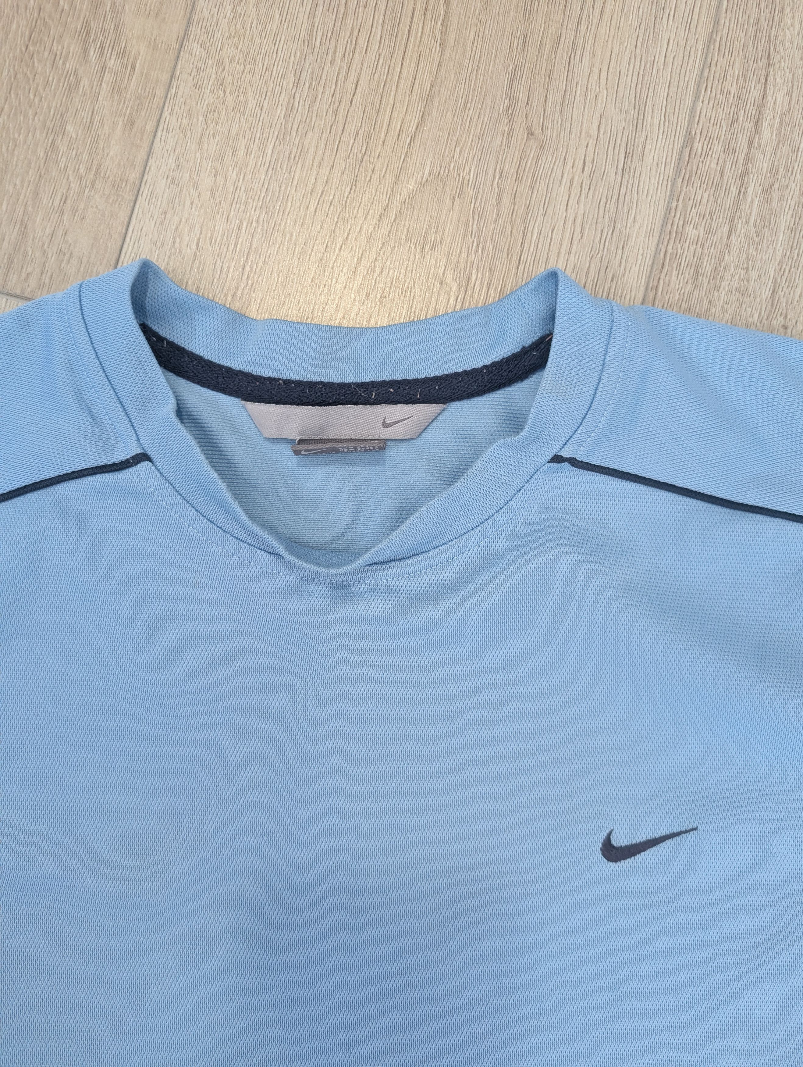 Nike × Vintage VINTAGE Nike baby blue muscle shirt Size US L / EU 52-54 / 3 - 2 Thumbnail