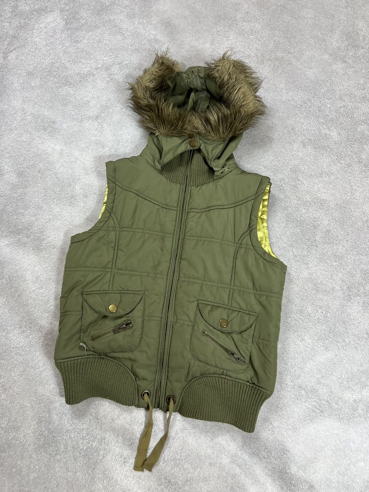 Hysteric Glamour Junya Watanabe Style Carti Leather Vest With Fur y2k Size US S / EU 44-46 / 1 - 7 Thumbnail