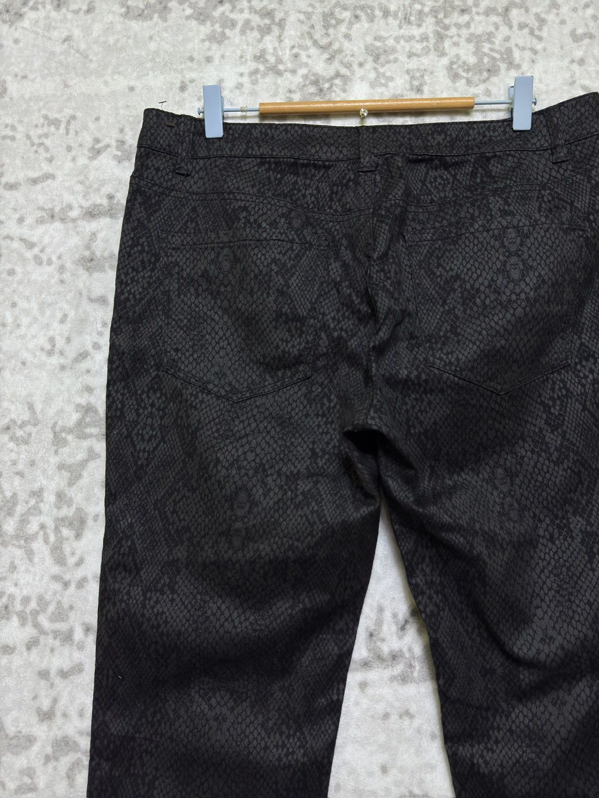 Hysteric Glamour Y2K Liverpool Jeans Company Snakeskin Inspired “Let It Be” Size US 33 - 9 Thumbnail