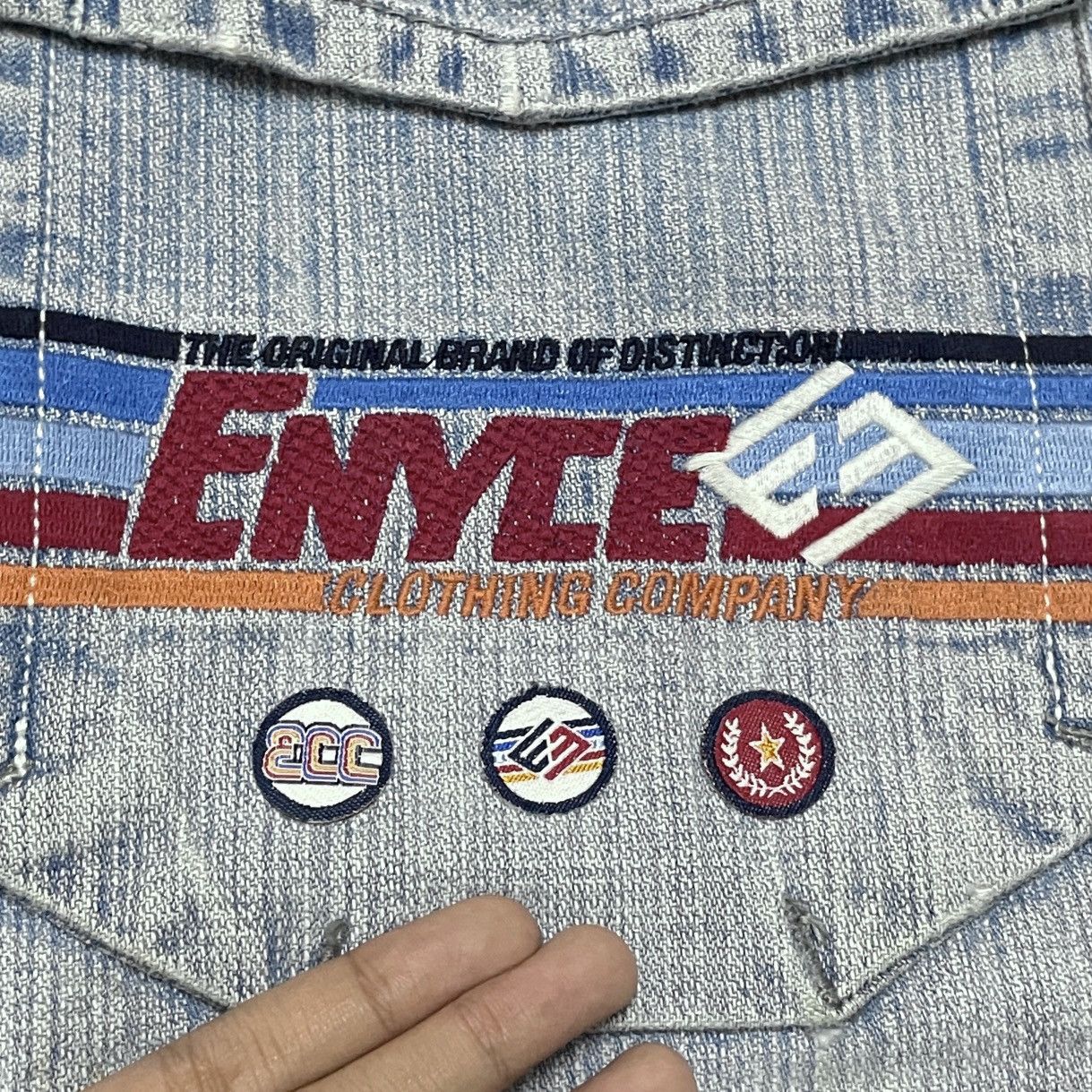 Enyce × Vintage Rare Design Vintage Enyce Skater Hiphop Baggy Jeans 1990s Size US 36 / EU 52 - 7 Thumbnail