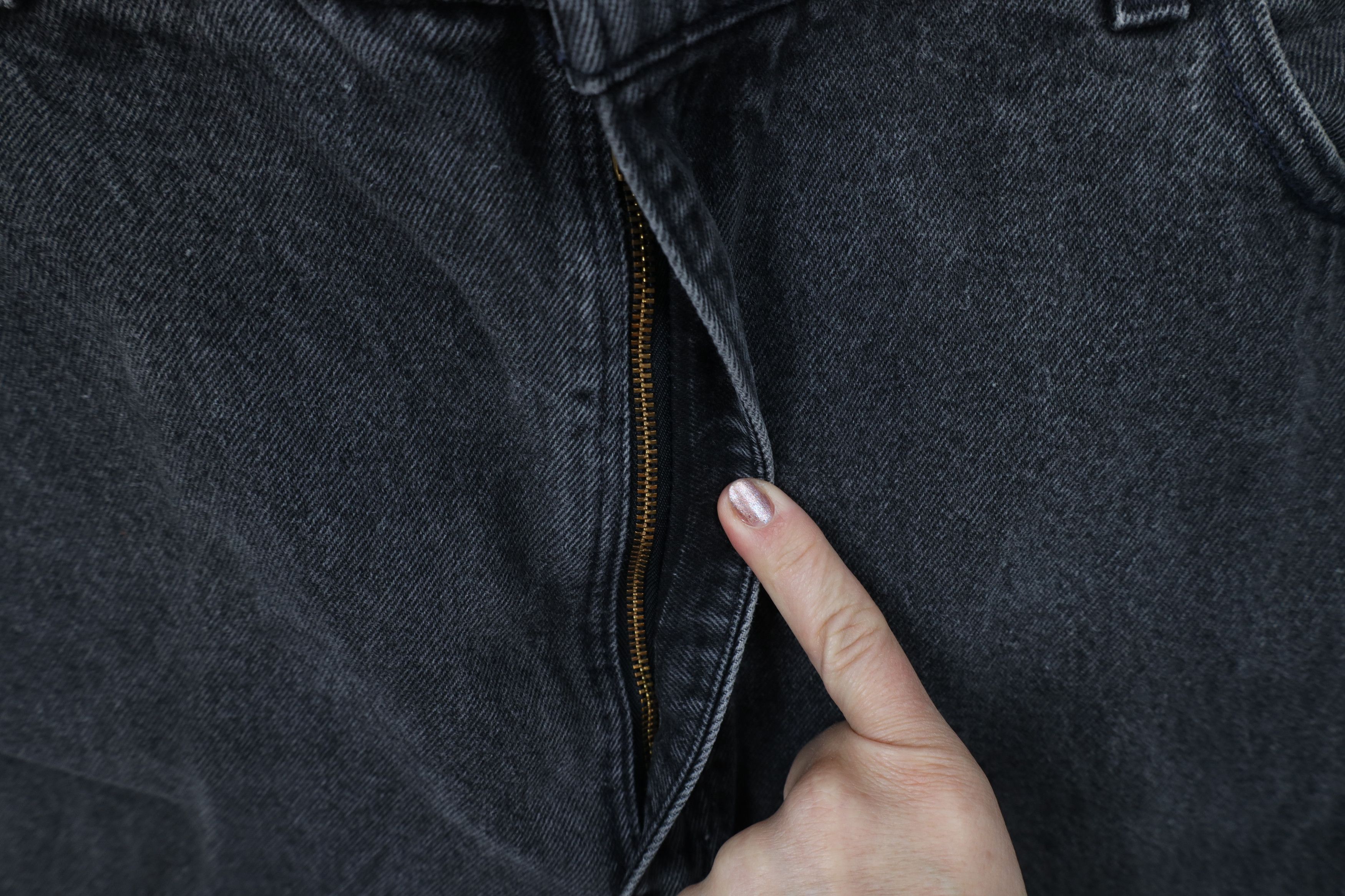 Levi's Vintage 90s Levis 540 Relaxed Fit Denim Jeans Black USA Size US 38 / EU 54 - 6 Thumbnail
