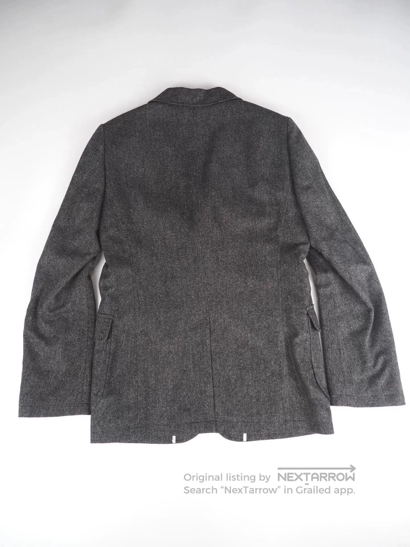 Visvim visvim grey wool blazer with cashmere blend. Size US M / EU 48-50 / 2 - 2 Thumbnail