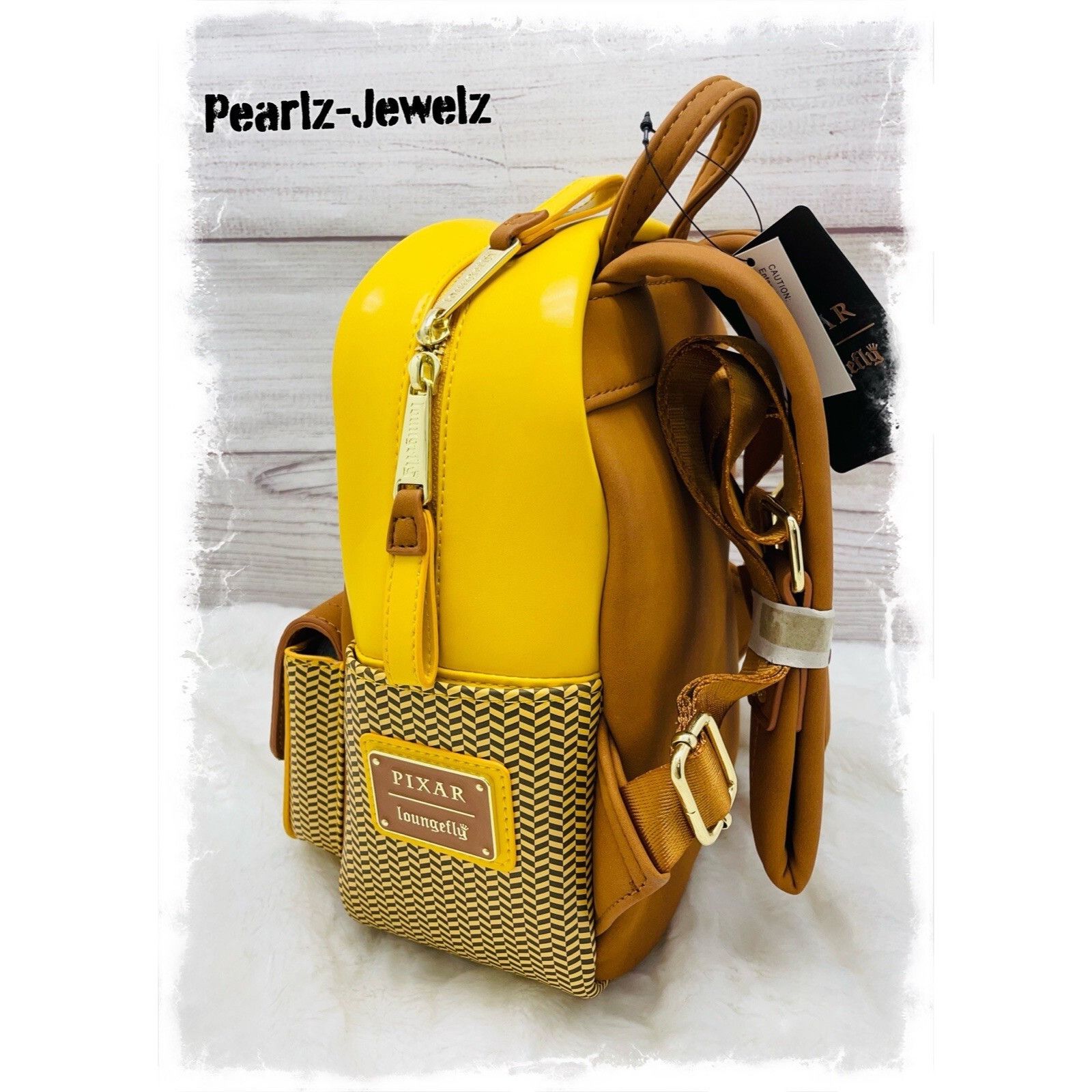 Disney Loungefly Disney Pixar Coco Minimal Mini Backpack BoxLunch N Size ONE SIZE - 4 Thumbnail