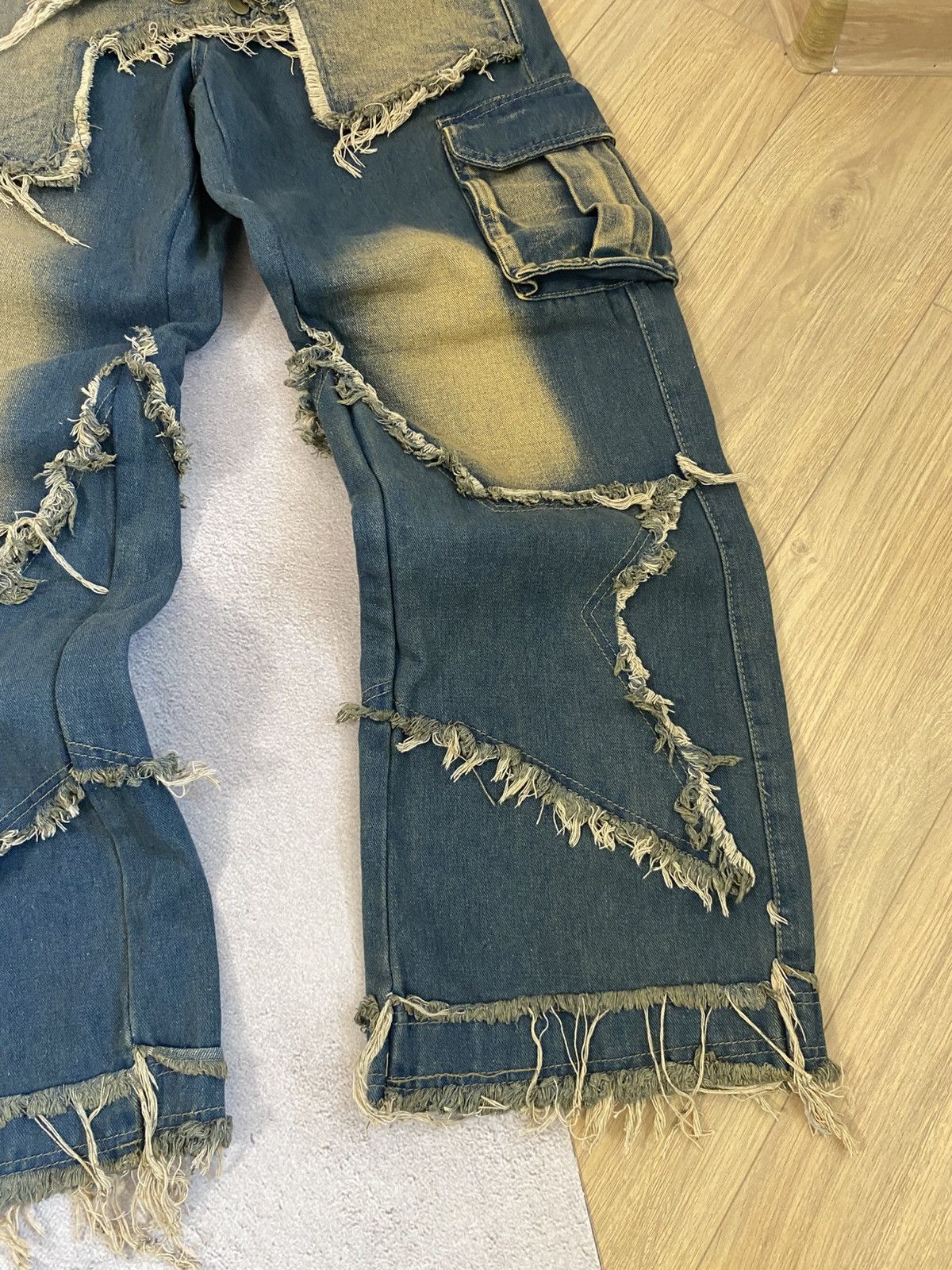 Other Baggy Faded Pants If Six Was Nine style y2k jeans Size US 30 / EU 46 - 3 Thumbnail
