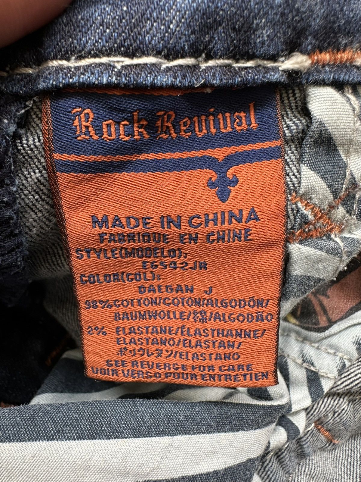 Rock Revival 00's Rock Revival stonewash jeans Size US 30 / EU 46 - 18 Thumbnail