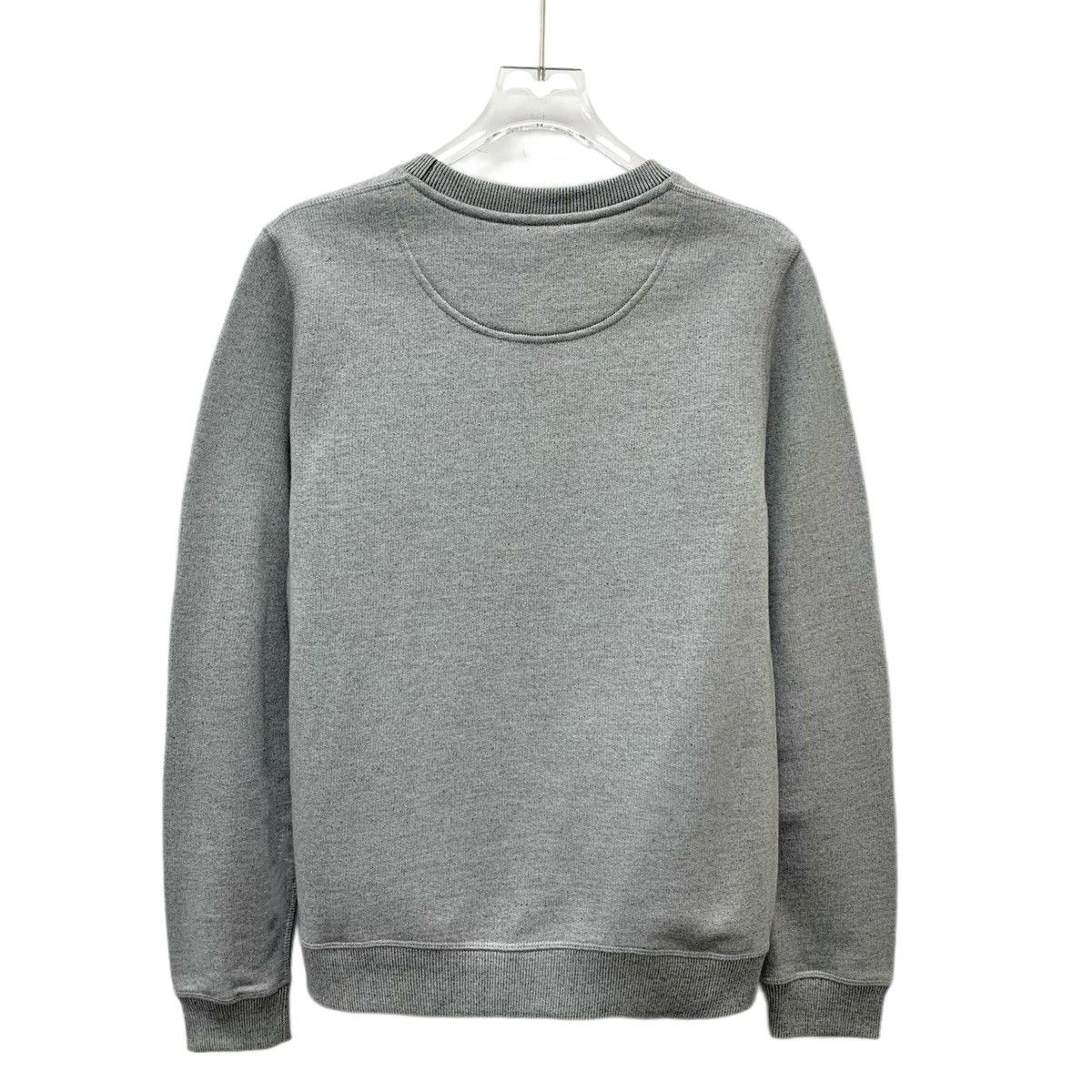 Kenzo Kenzo Grey Logo Embroidered Long Sleeve Sweatshirt K26WX Size M / US 6-8 / IT 42-44 - 2 Thumbnail