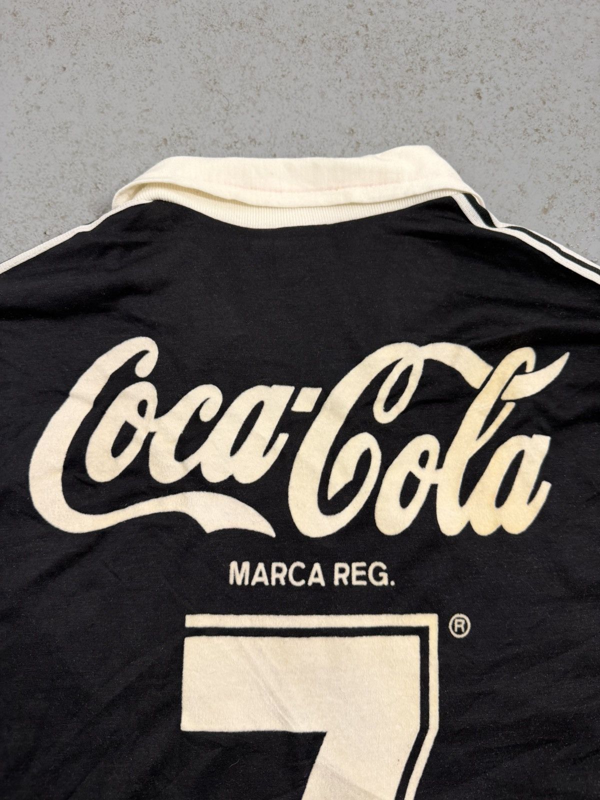 Vintage Vintage 1989 Vasco Da Gama Finta 7 Marca Reg CocaCola Jersey Size US S / EU 44-46 / 1 - 15 Thumbnail