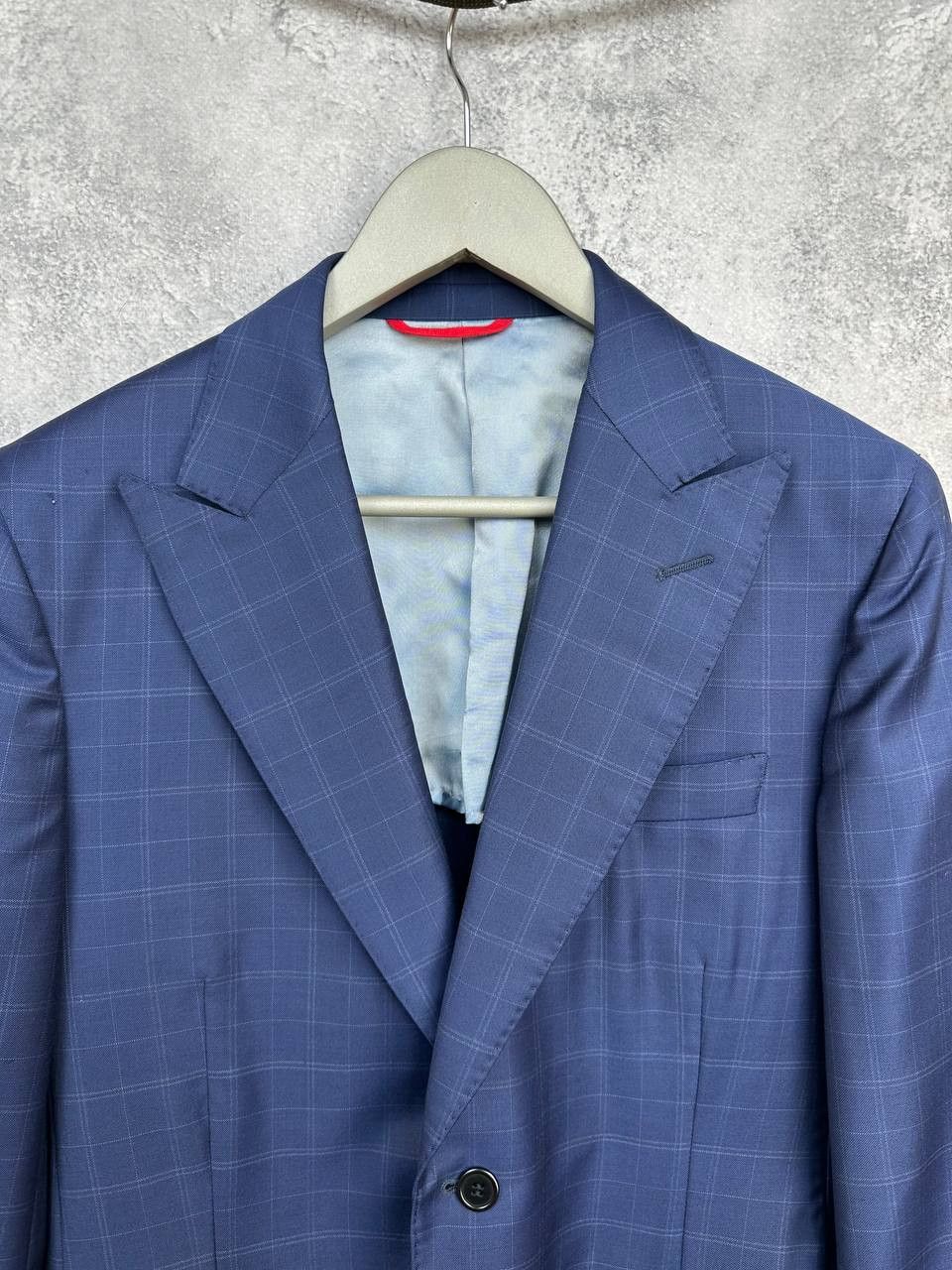 Ermenegildo Zegna RRP 3300€ Nurevo Su Misura Ermenegildo Zegna Trofeo Check Size 52R - 6 Thumbnail