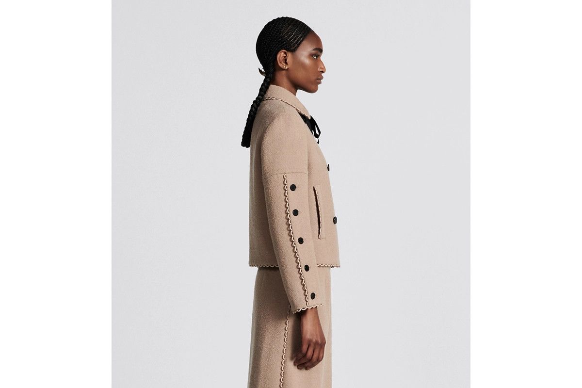 Dior o1bcso1str0225 Peacoat in Beige Size M / US 6-8 / IT 42-44 - 5 Thumbnail