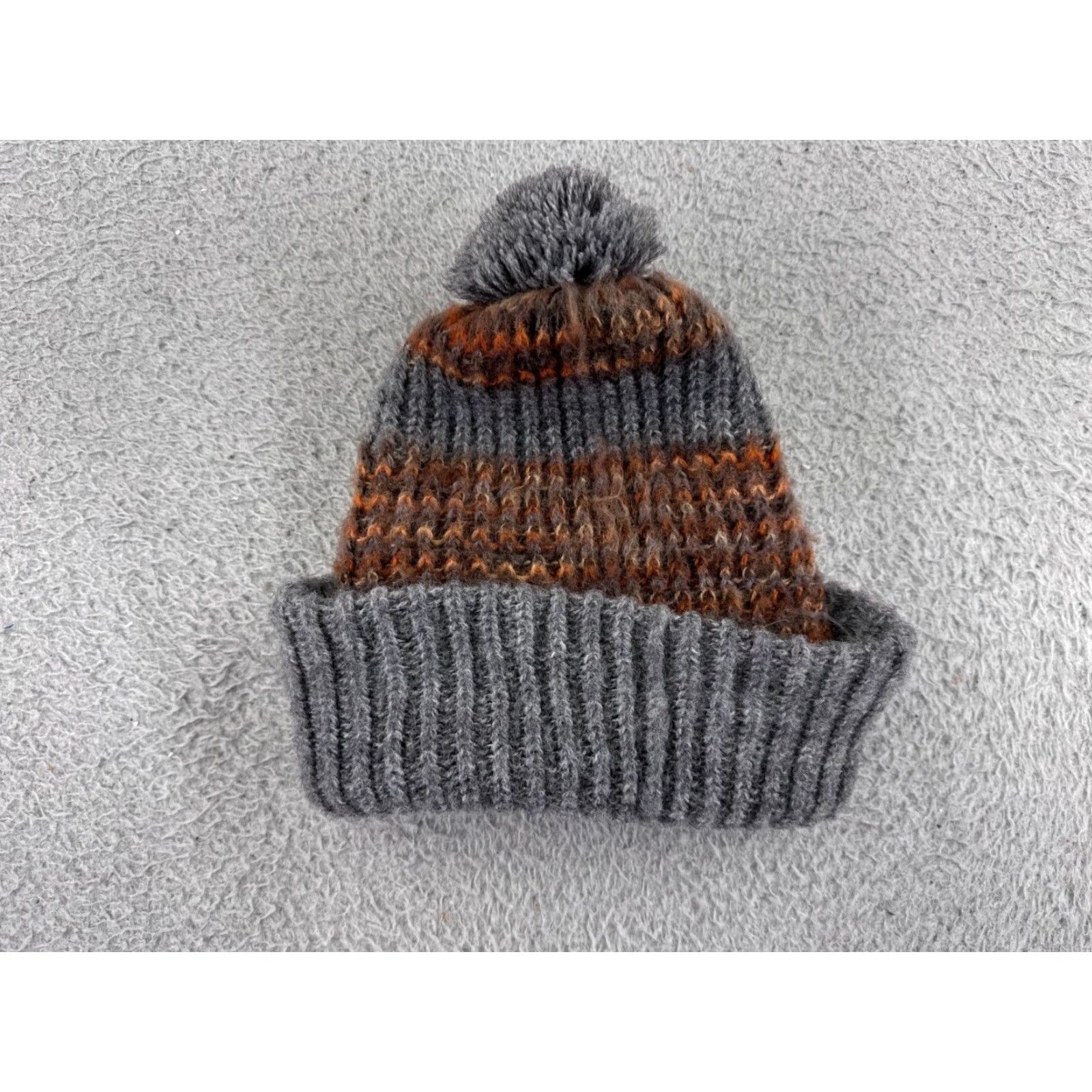 Vintage Britts Knits Beanie Adult One Size Gray Knit Acrylic Ski Casual Unisex Size ONE SIZE - 2 Thumbnail
