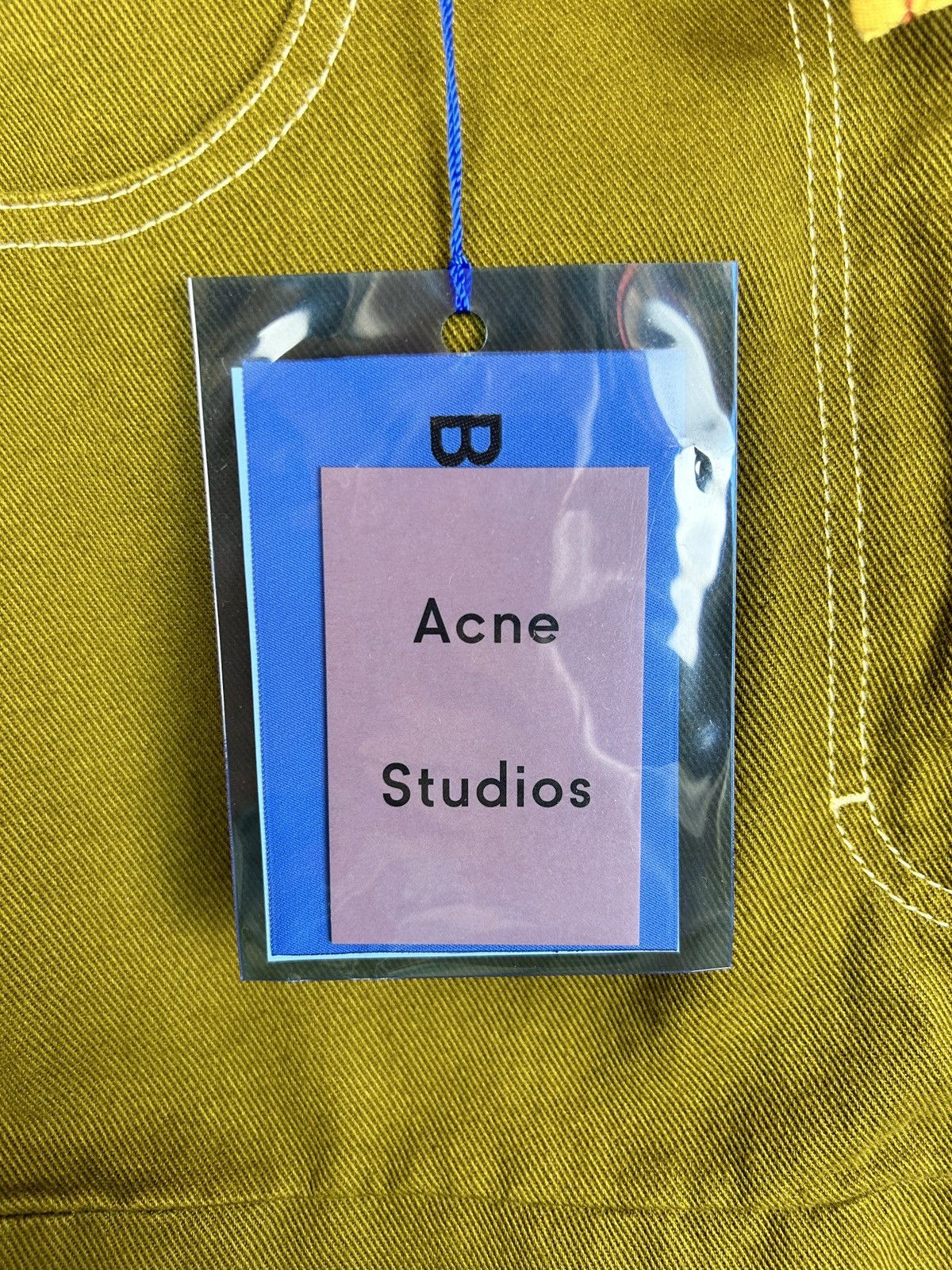 Acne Studios BNWT Acne Studios Bla Konst Dive Dye Belted Denim Skirt 38 Size 26" / US 2 / IT 38 - 2 Thumbnail