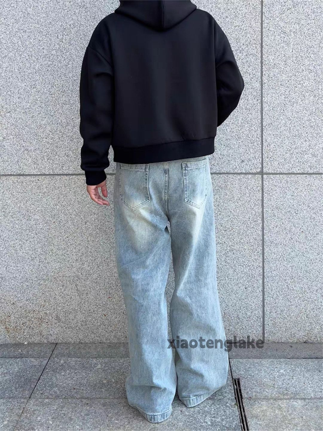 Jean otl erd vetements style bootcut loose baggy faded jeans Size US 30 / EU 46 - 4 Thumbnail