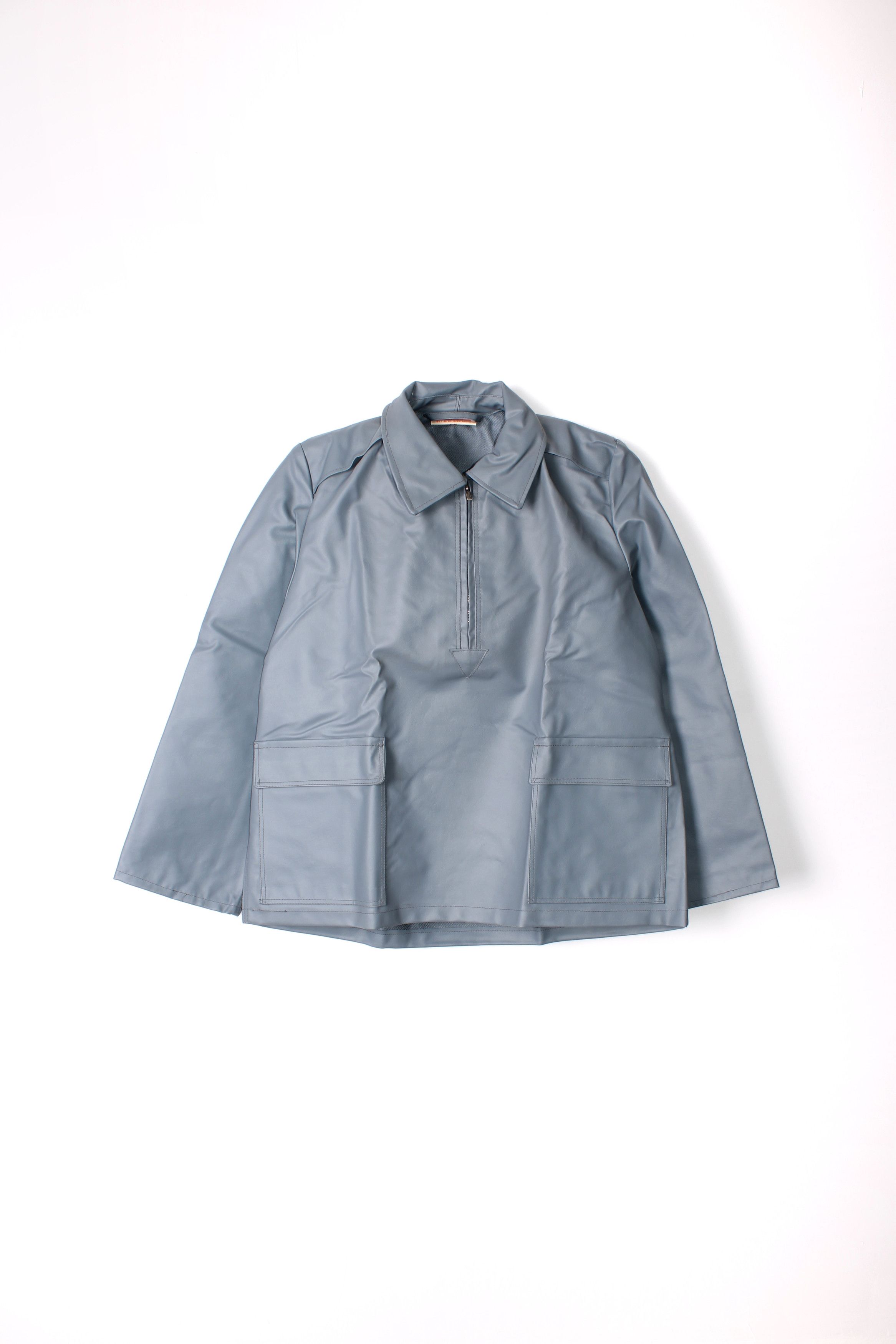 Other Vintage Raincoat Smock Jacket German Army Rubber Anorak Size US M / EU 48-50 / 2 - 2 Thumbnail