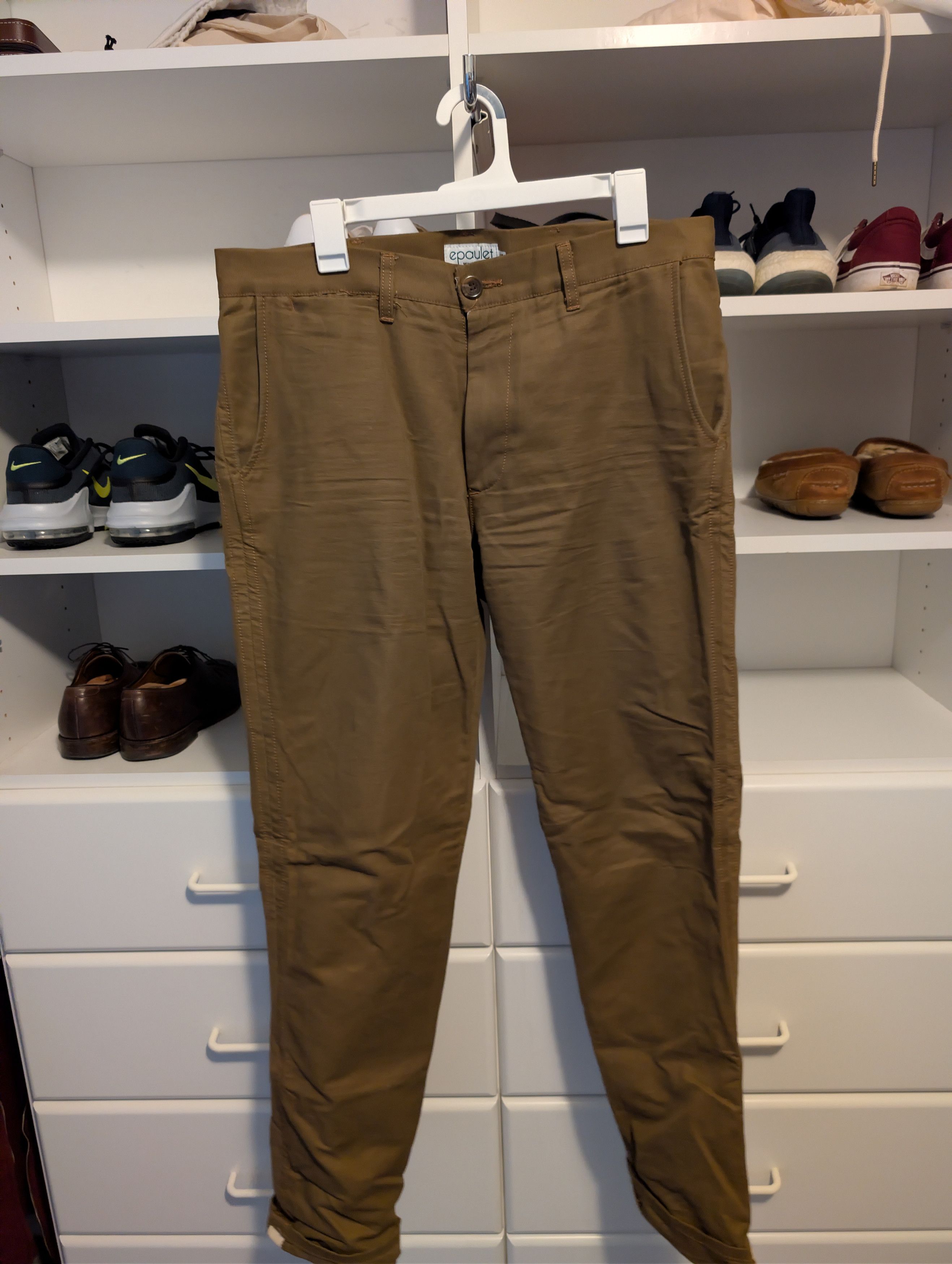 Epaulet Rivet Chinos Size US 36 / EU 52 - 1 Thumbnail
