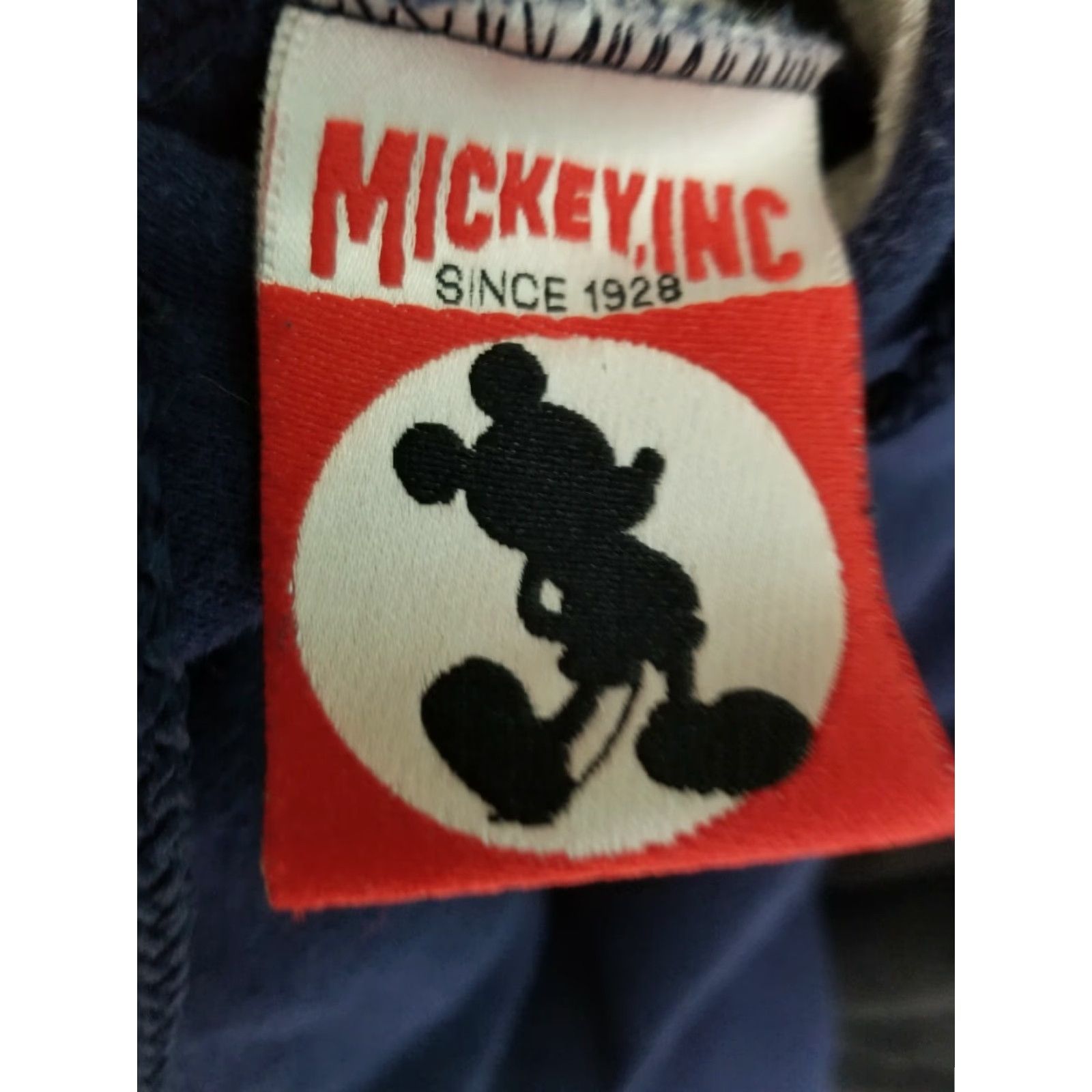 Disney VINTAGE Disney Mens XXL Hoodie Sweatshirt Crew Neck Pullover Blue Walt Disney Athleisure 90s Men Size US XXL / EU 58 / 5 - 5 Thumbnail