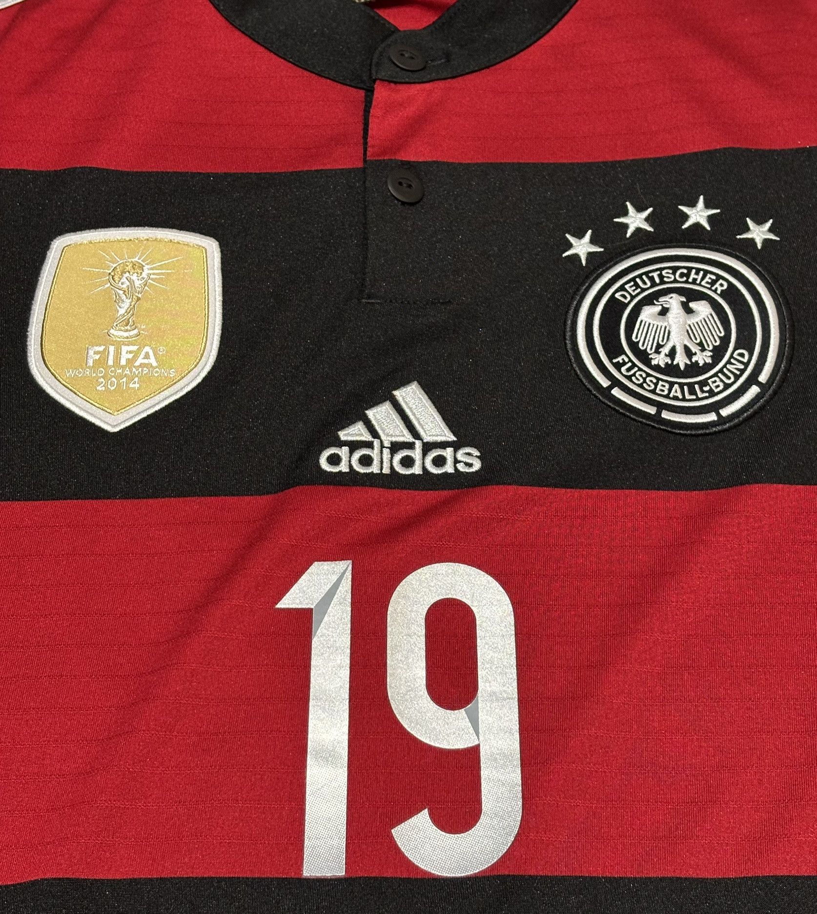 Adidas Germany 2015 Gotze #19 Adidas Football Jersey Size S Size US S / EU 44-46 / 1 - 8 Thumbnail