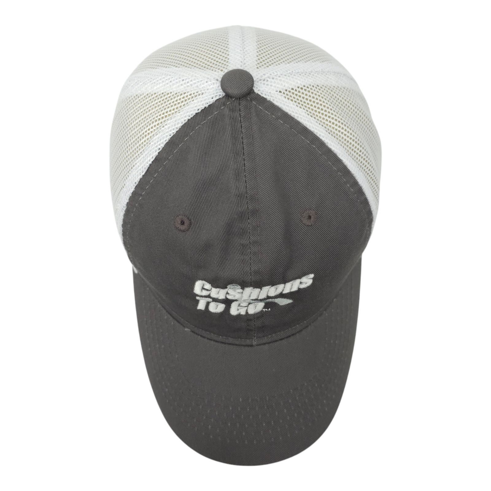 Other Cushions To Go Mesh Strapback Cap Embroidered Logo Trucker Size ONE SIZE - 6 Thumbnail