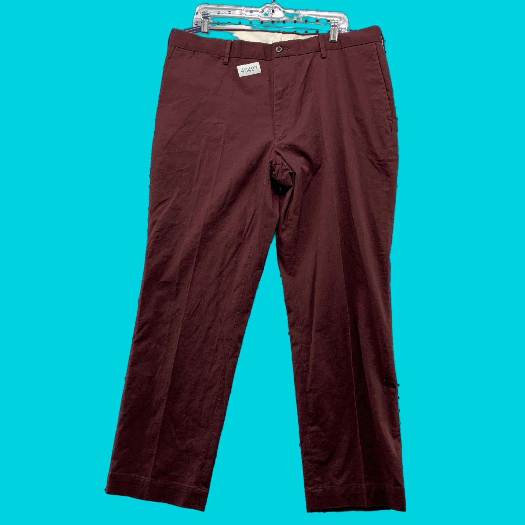 Polo Ralph Lauren Polo Ralph Lauren Chino Pants Mens 36x30 Maroon Red Classic Fit (Polo Ralph Lauren) Size US M / EU 48-50 / 2 - 1 Thumbnail