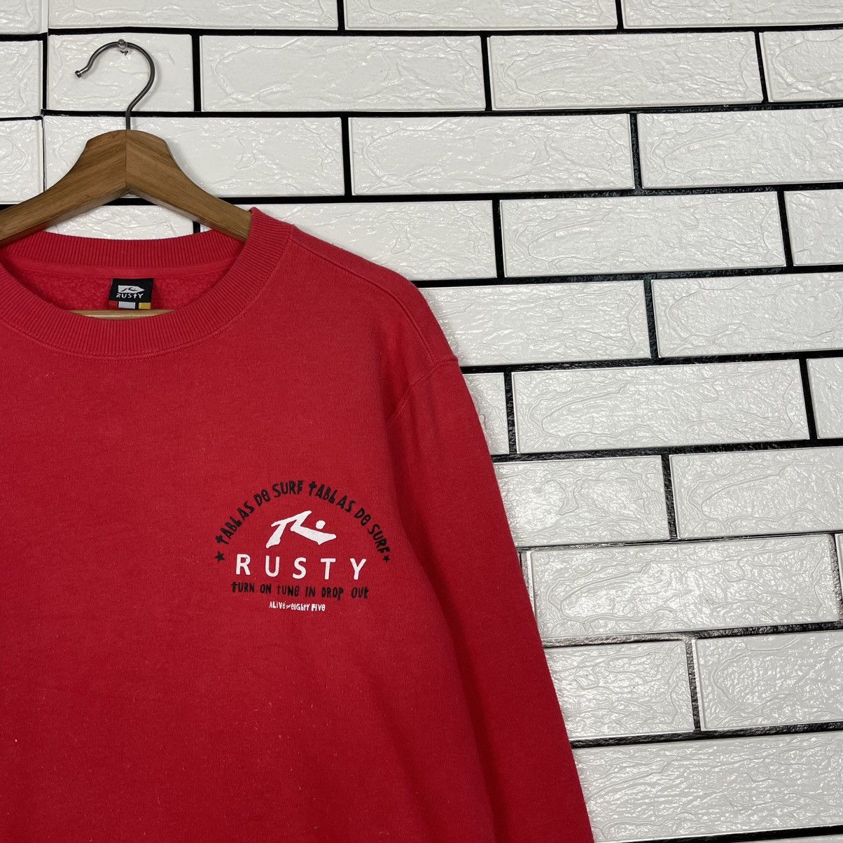 Rusty Rusty Surfing Crewneck Sweatshirt Size US L / EU 52-54 / 3 - 5 Thumbnail
