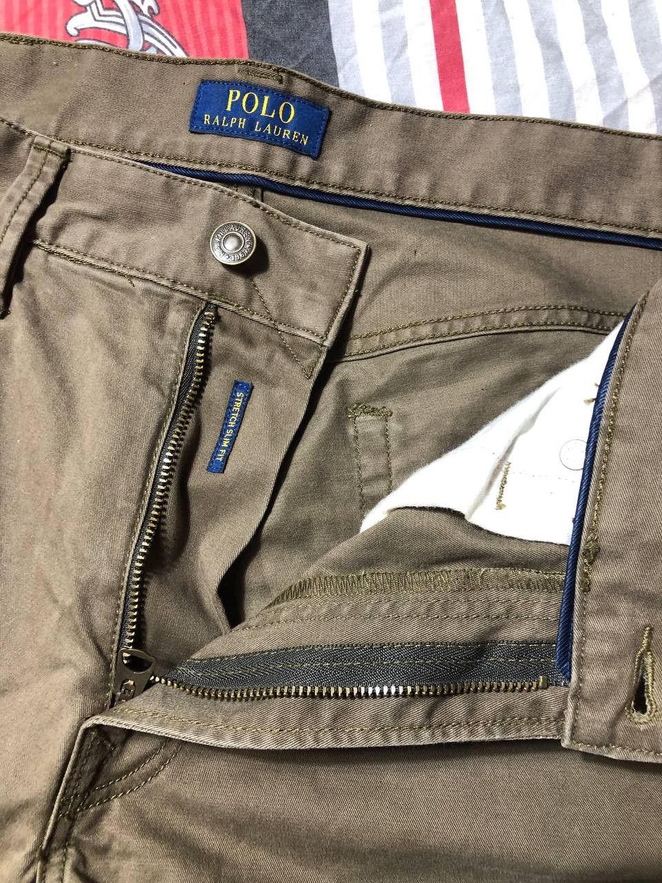 Polo Ralph Lauren Dirty Painted Distressed Thrashed Faded Baggy Jeans Y2K Size US 32 / EU 48 - 8 Thumbnail