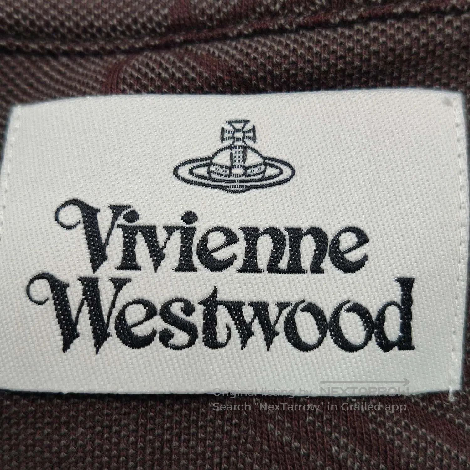 Vivienne Westwood Vivienne Westwood Brown Saturn Logo Polo T-Shirt M. Size US M / EU 48-50 / 2 - 4 Thumbnail