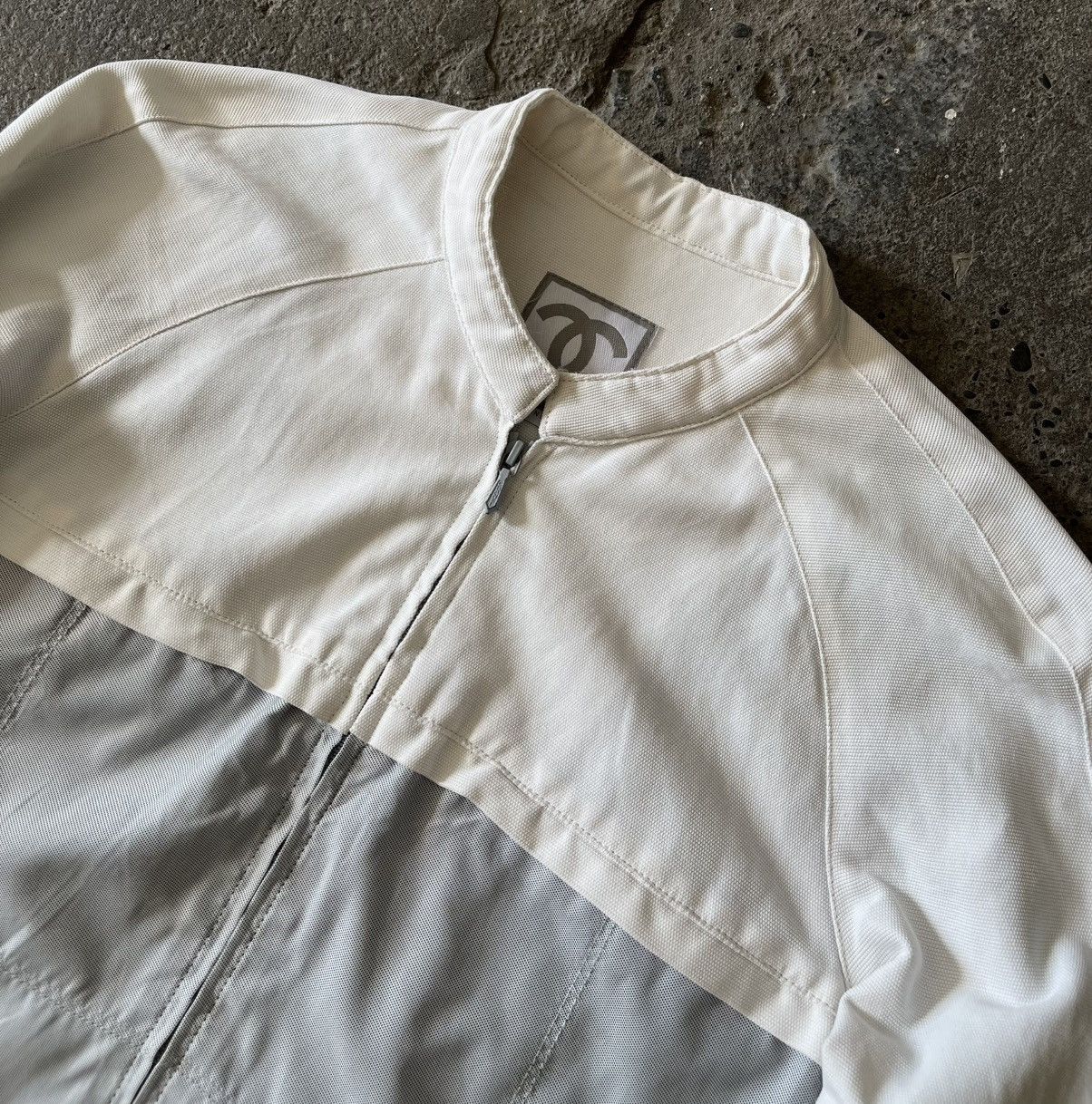 Chanel Chanel Sports - Karl Lagerfeld - 2000’s -Nylon Track Jacket Size XXS / US 00 / IT 34 - 6 Thumbnail
