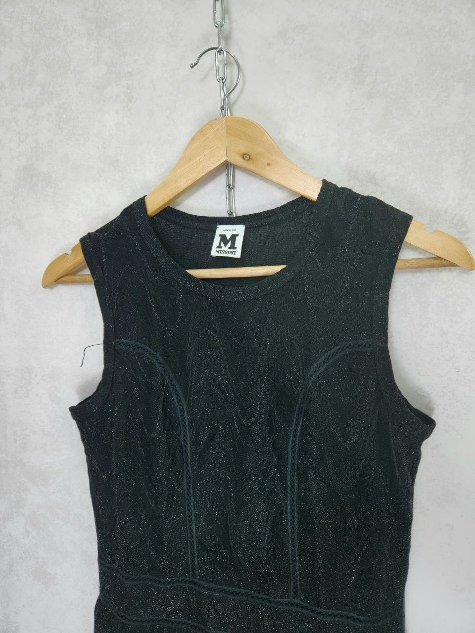 Missoni Missoni A-line black sleeveless dress size M Size M / US 6-8 / IT 42-44 - 5 Thumbnail