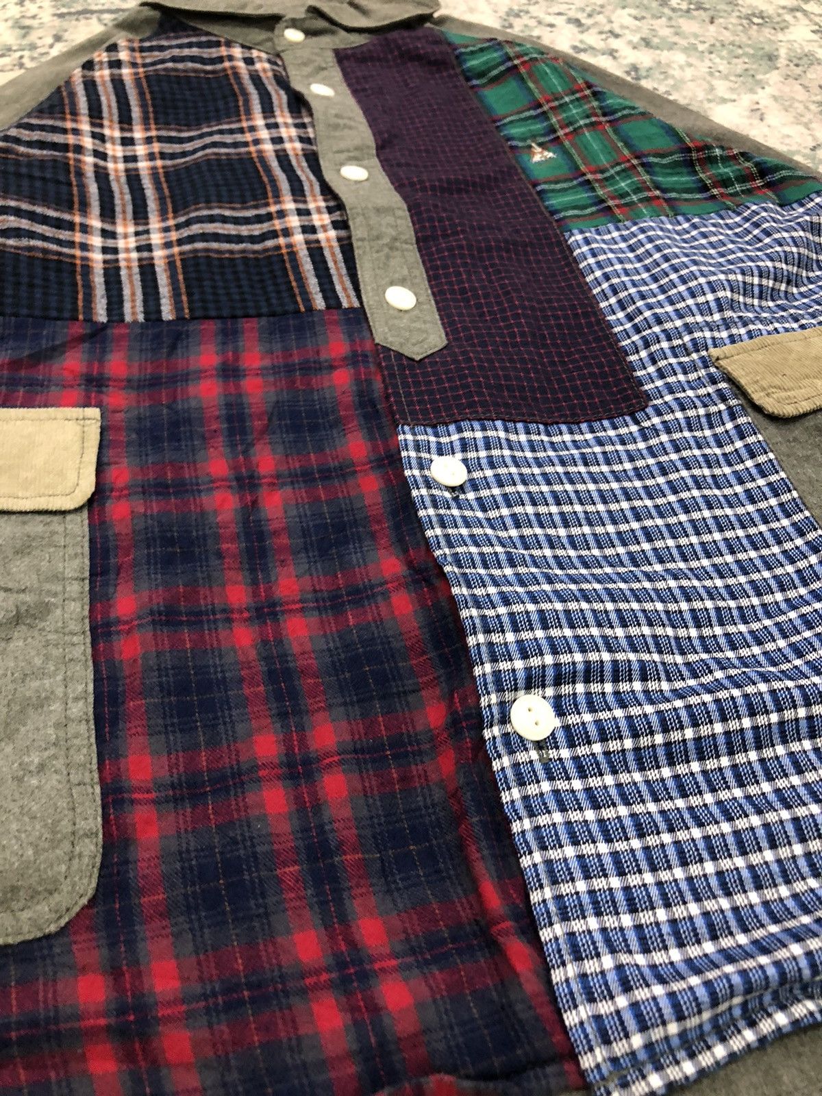 go slow caravan FW2020 ' Go Slow Caravan ' 5 Cut Layered Double Big Pocket Size US L / EU 52-54 / 3 - 5 Thumbnail