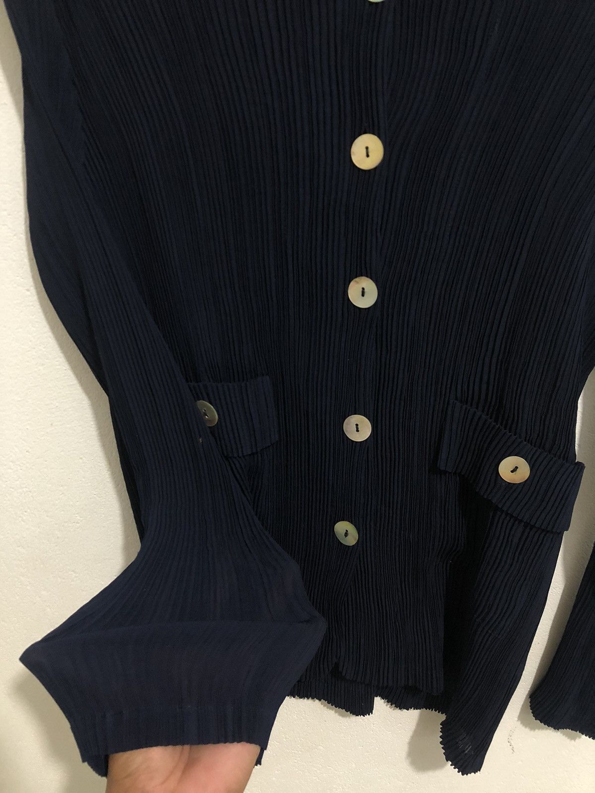 Japanese Brand Japanese Pleated Long sleeve issey style Size M / US 6-8 / IT 42-44 - 4 Thumbnail