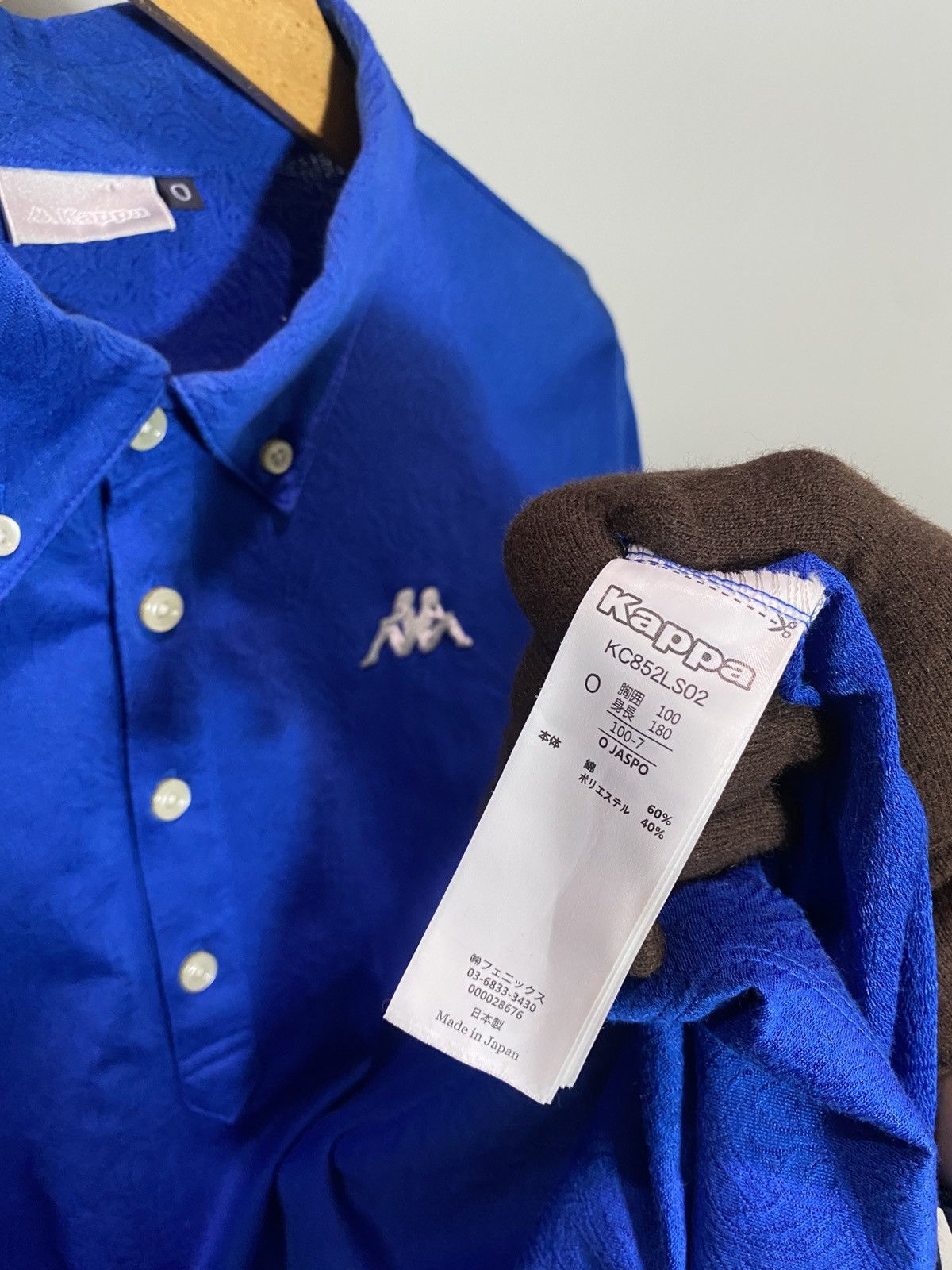 Kappa Vtg Kappa LS Polo Tee Size L / US 10 / IT 46 - 6 Thumbnail