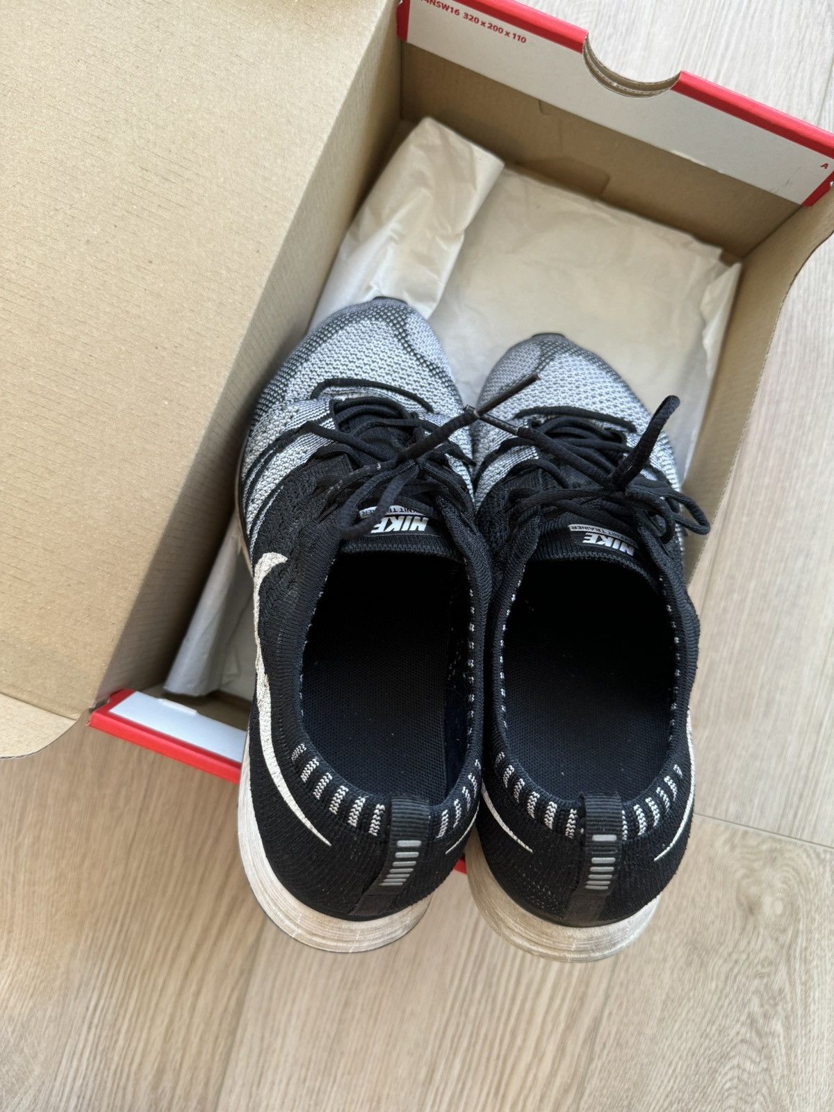 Nike Nike Flyknit Trainer Oreo - Size 8.5 Size US 8.5 / EU 41-42 - 5 Thumbnail