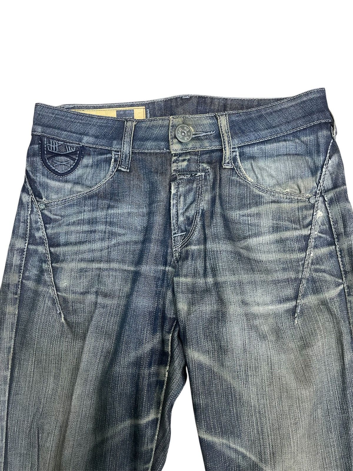 Marithe + Francois Girbaud MFG Marithe Francois Girbaud M7-1343 Distressed Jeans Size US 30 / EU 46 - 7 Thumbnail
