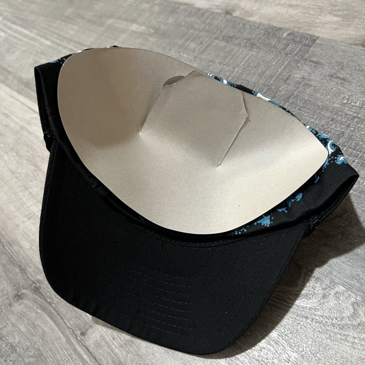 Nissan VTG American Thunder 90s Black Lightning Biker Trucker Hat Size ONE SIZE - 6 Thumbnail